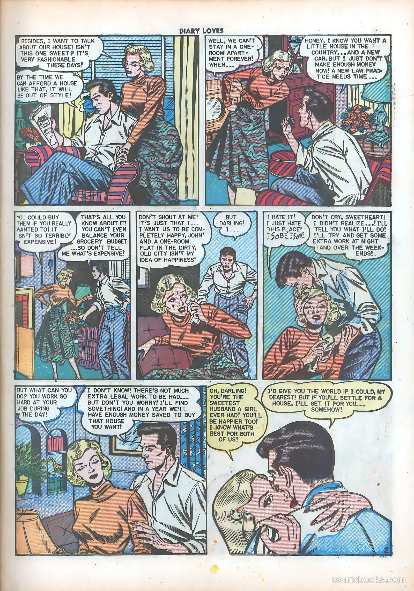 Diary Loves #10 (1951) — page 13 of 51