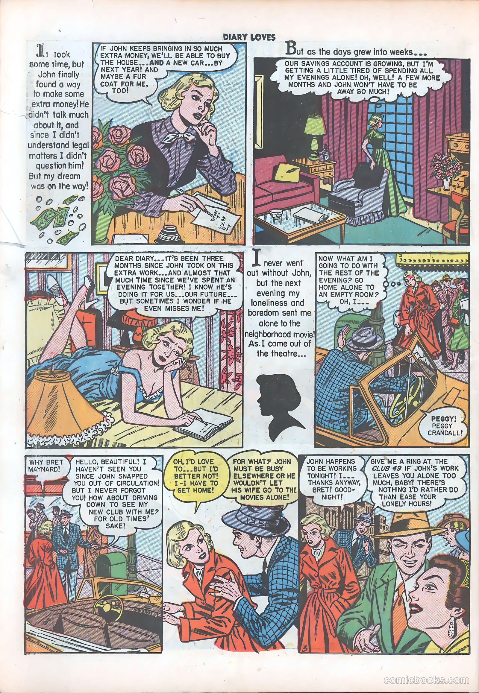 Diary Loves #10 (1951) — page 14 of 51