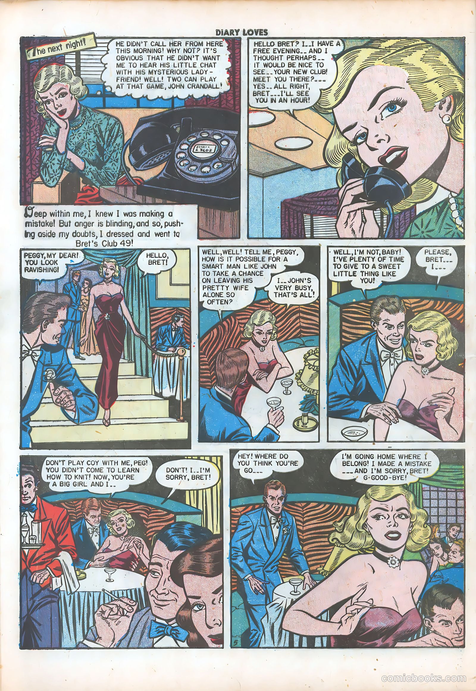 Diary Loves #10 (1951) — page 16 of 51