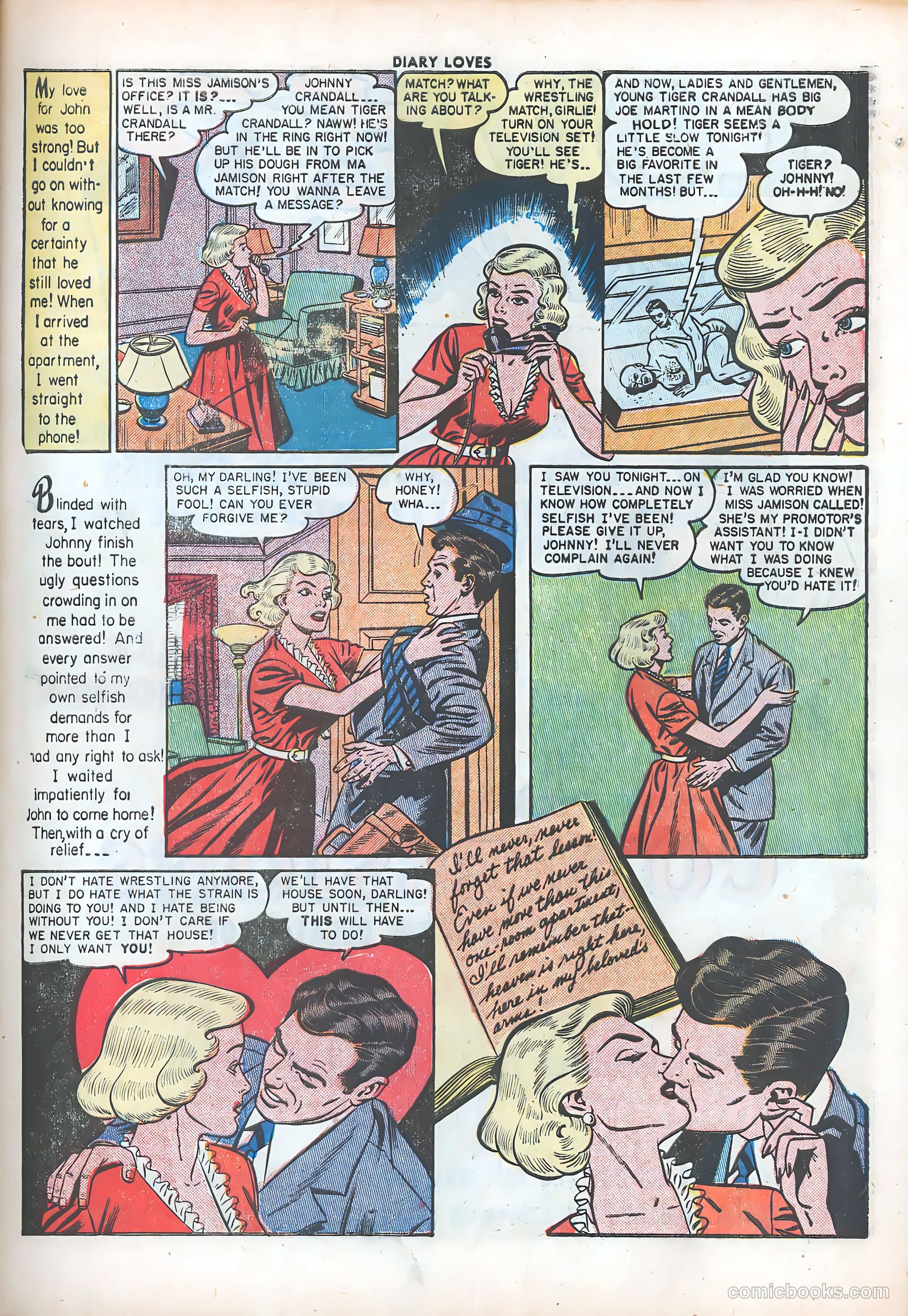 Diary Loves #10 (1951) — page 17 of 51