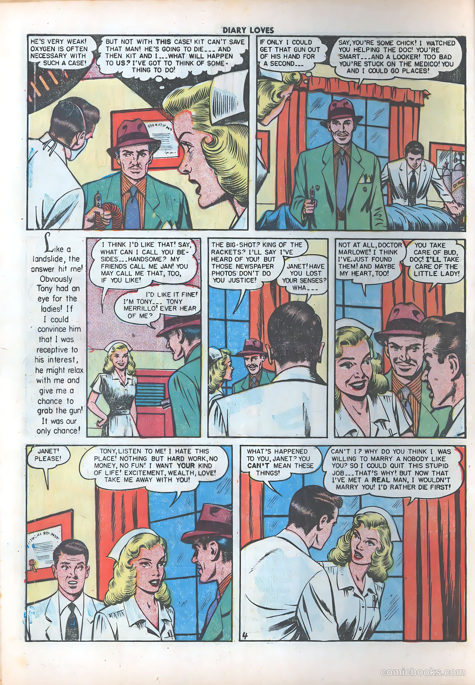 Diary Loves #10 (1951) — page 22 of 51