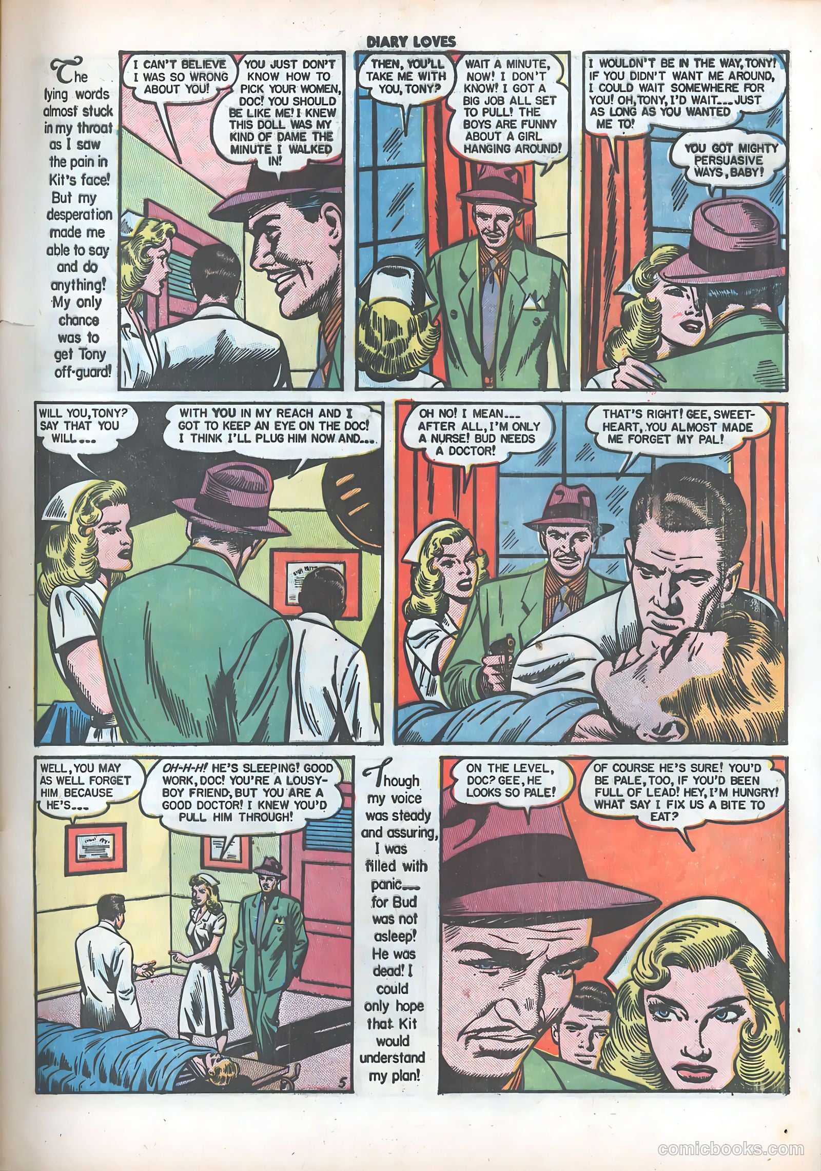 Diary Loves #10 (1951) — page 23 of 51