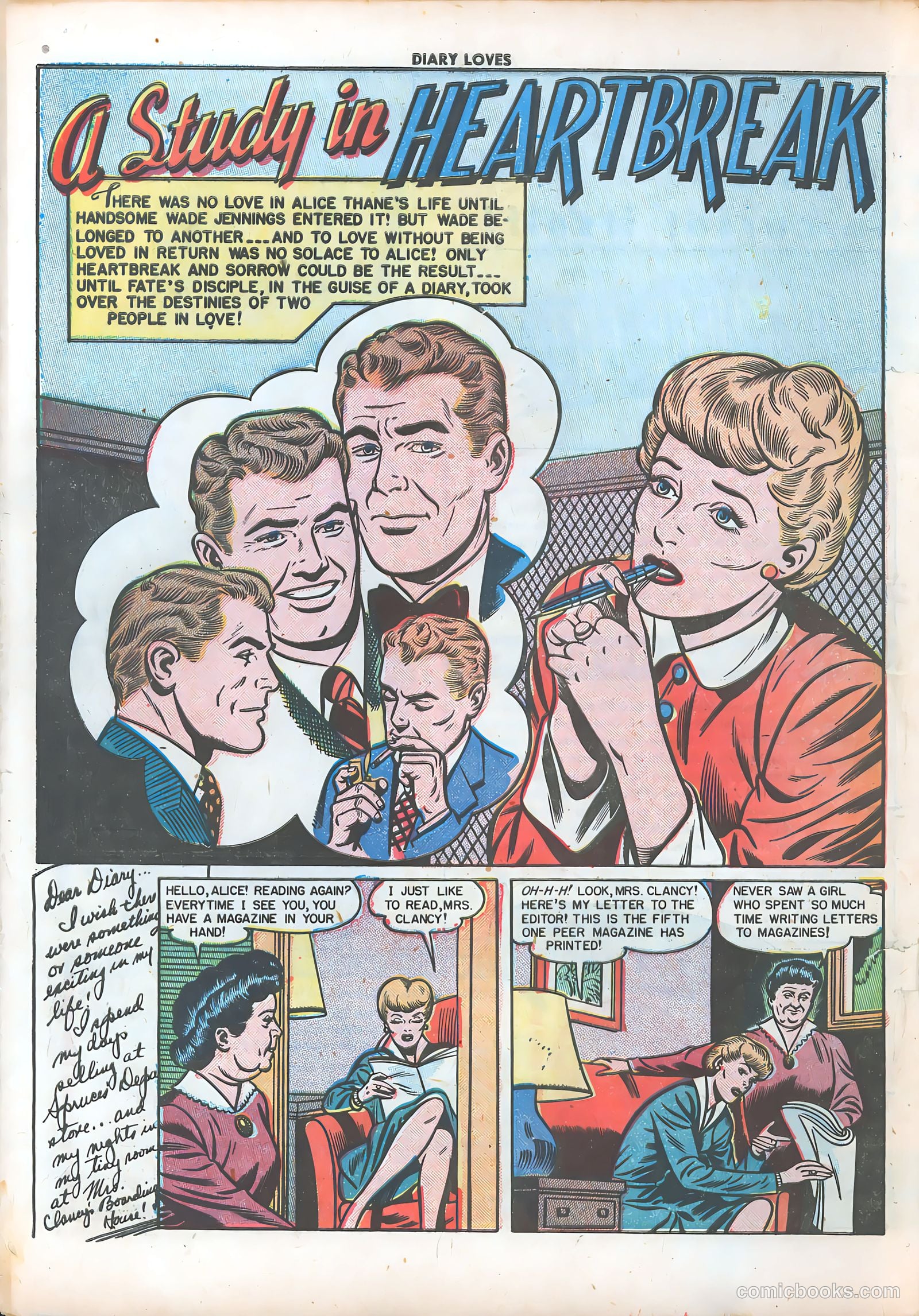 Diary Loves #10 (1951) — page 27 of 51