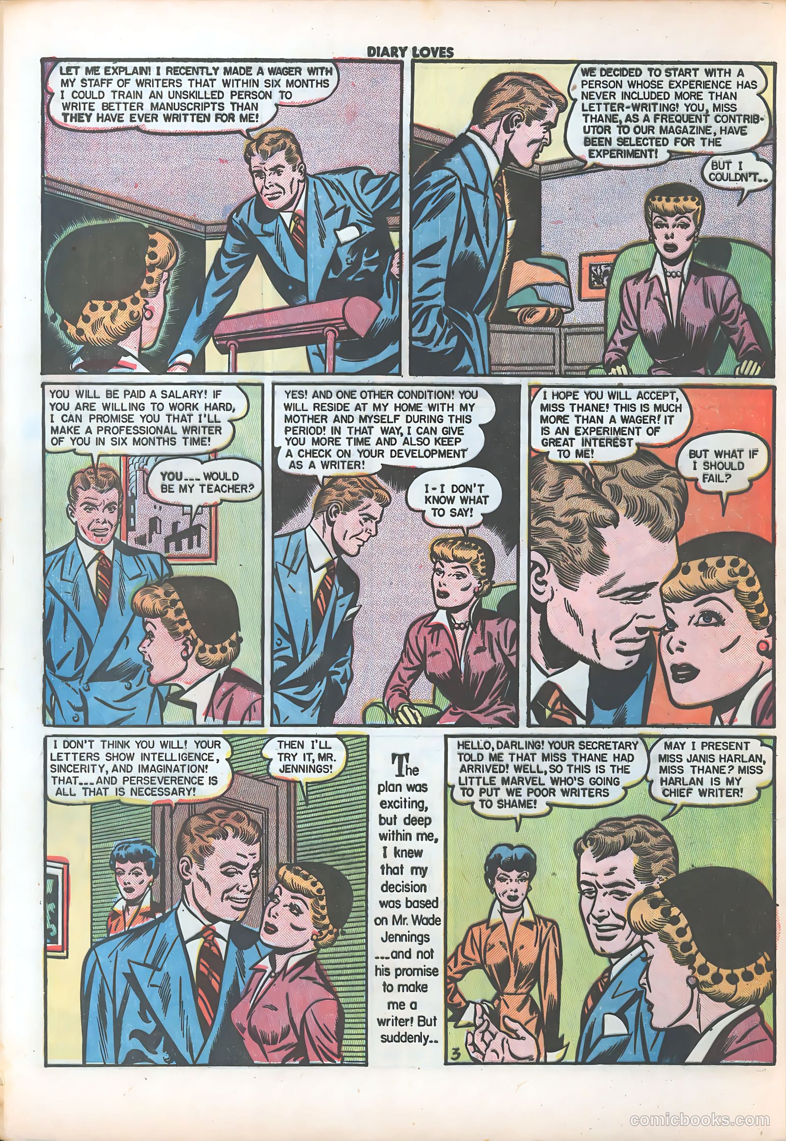 Diary Loves #10 (1951) — page 29 of 51
