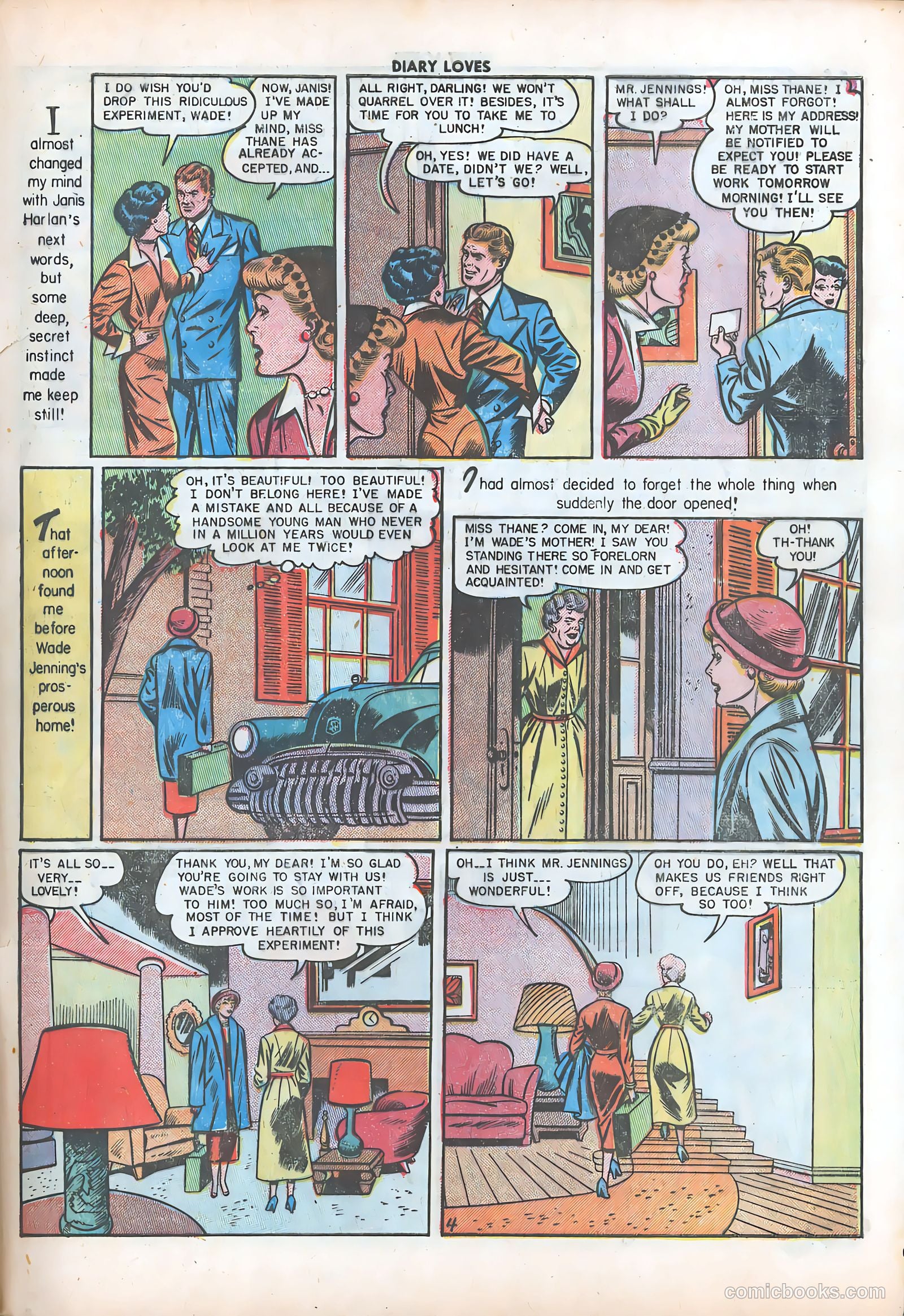 Diary Loves #10 (1951) — page 30 of 51