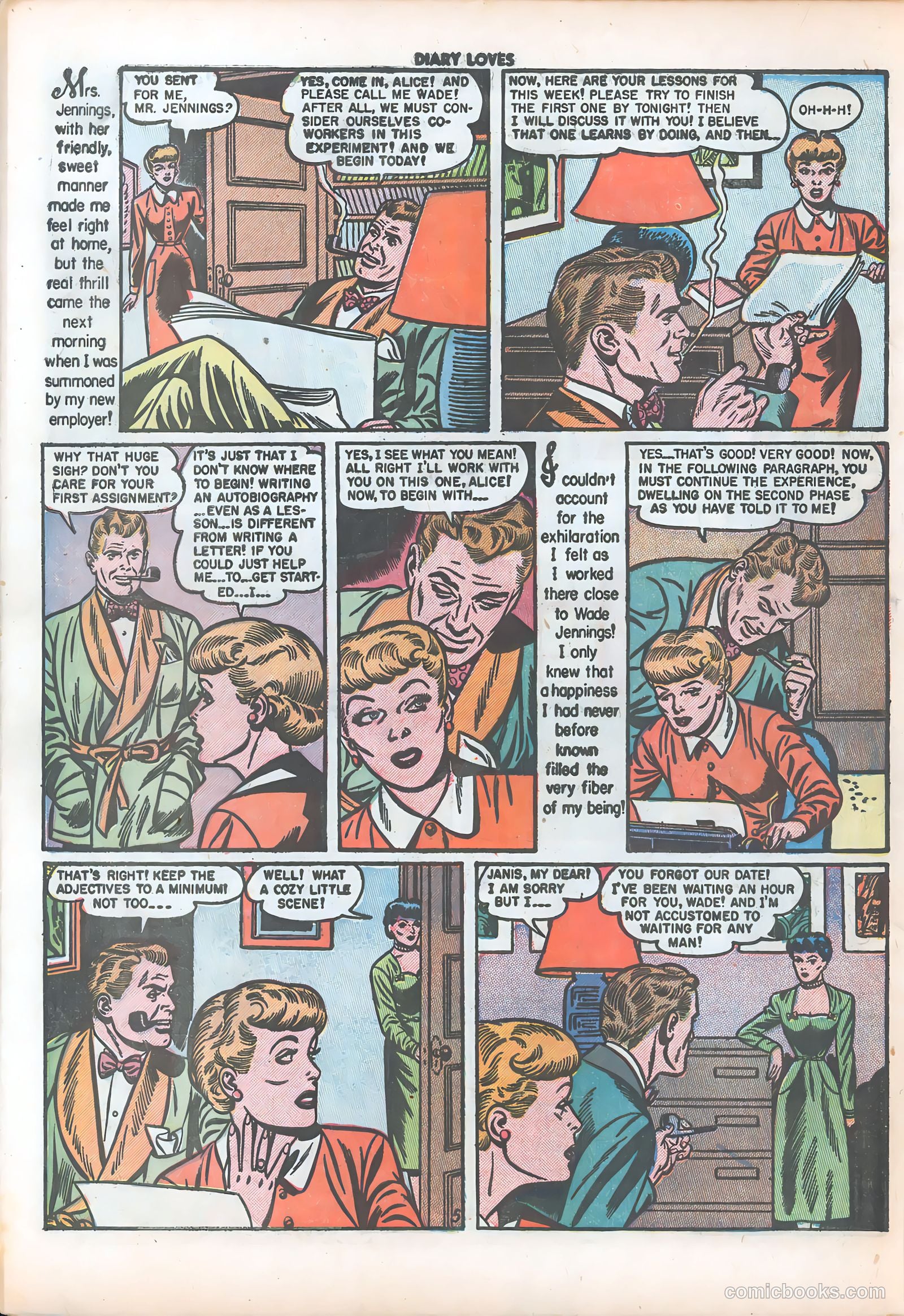 Diary Loves #10 (1951) — page 31 of 51