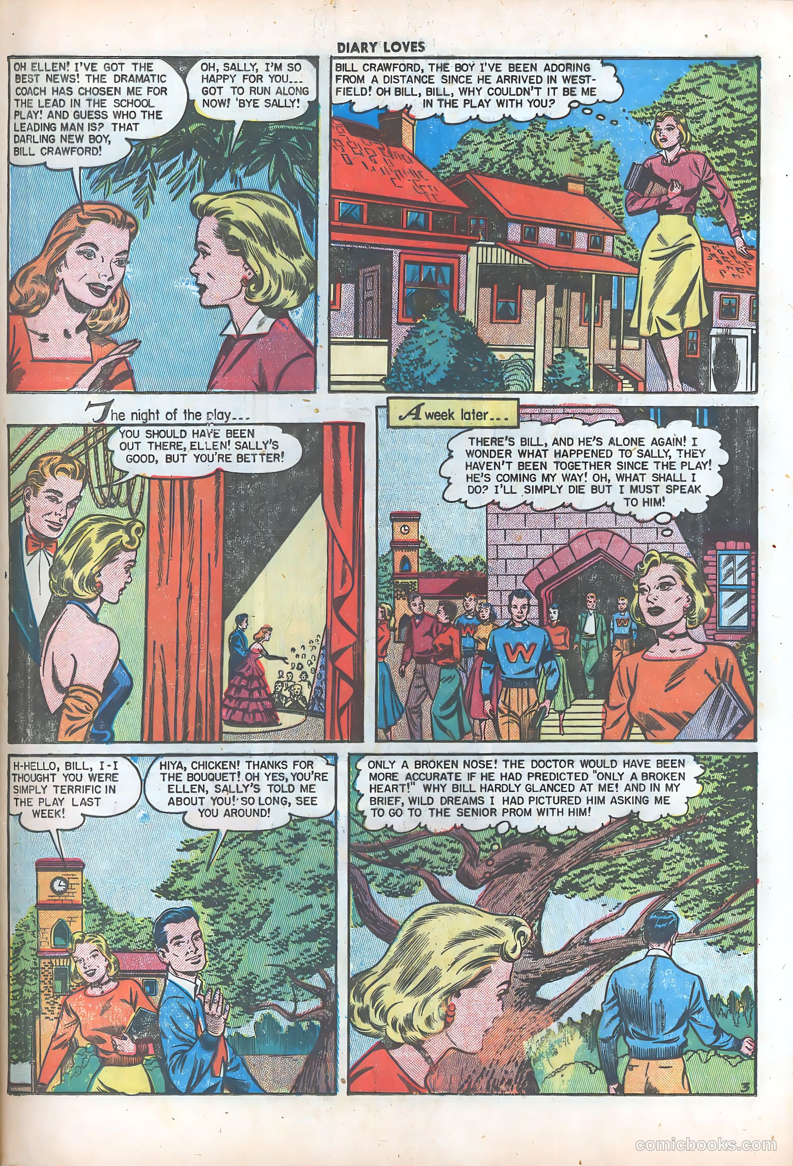 Diary Loves #10 (1951) — page 42 of 51