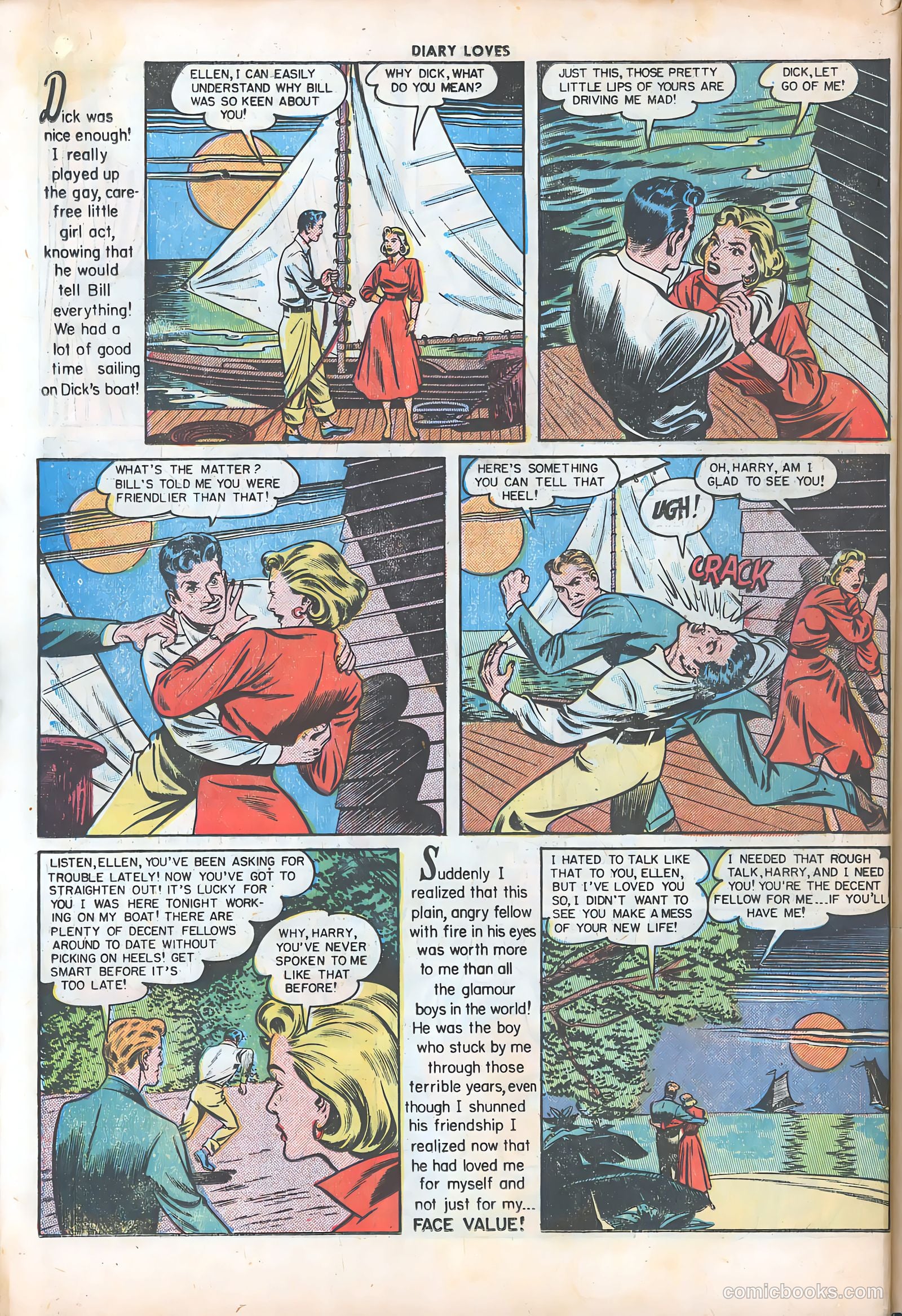 Diary Loves #10 (1951) — page 47 of 51