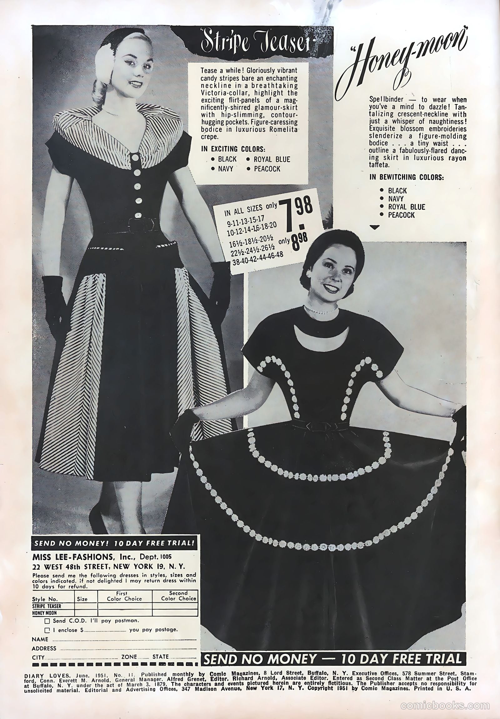 Diary Loves #11 (1951) — page 2 of 51