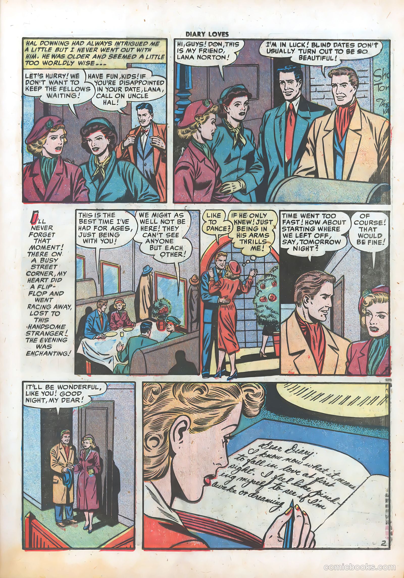 Diary Loves #11 (1951) — page 13 of 51