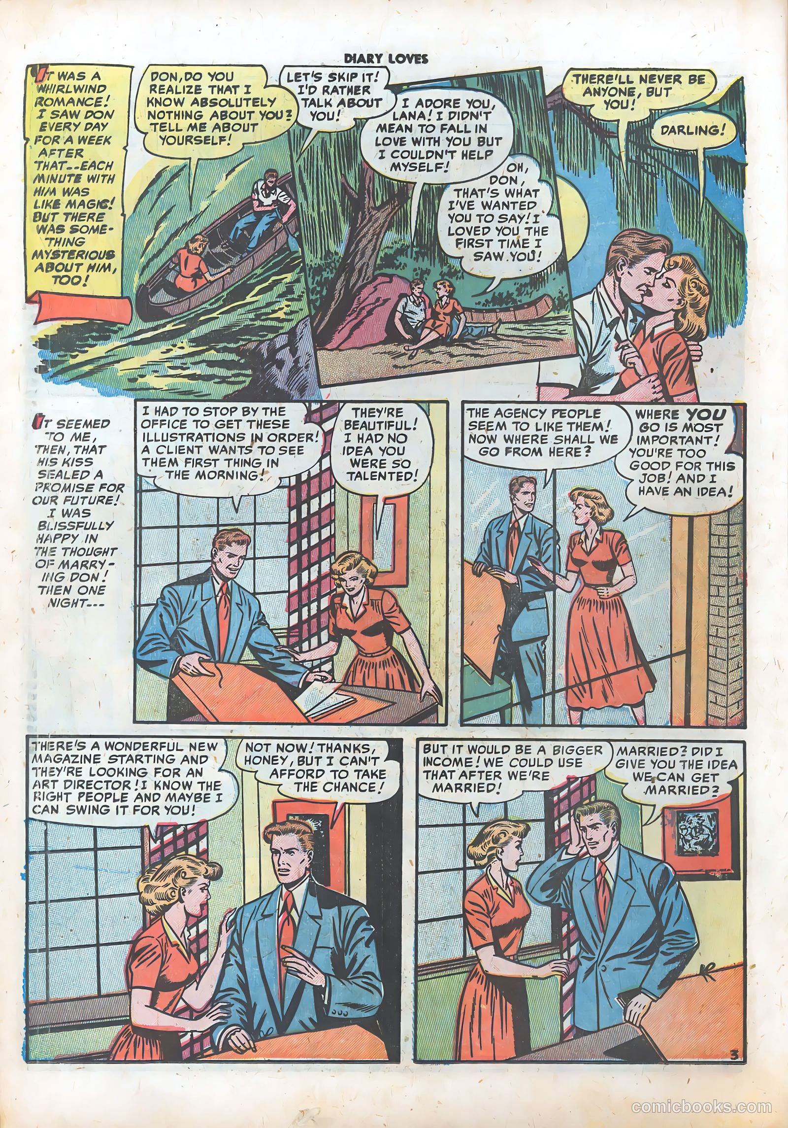 Diary Loves #11 (1951) — page 14 of 51