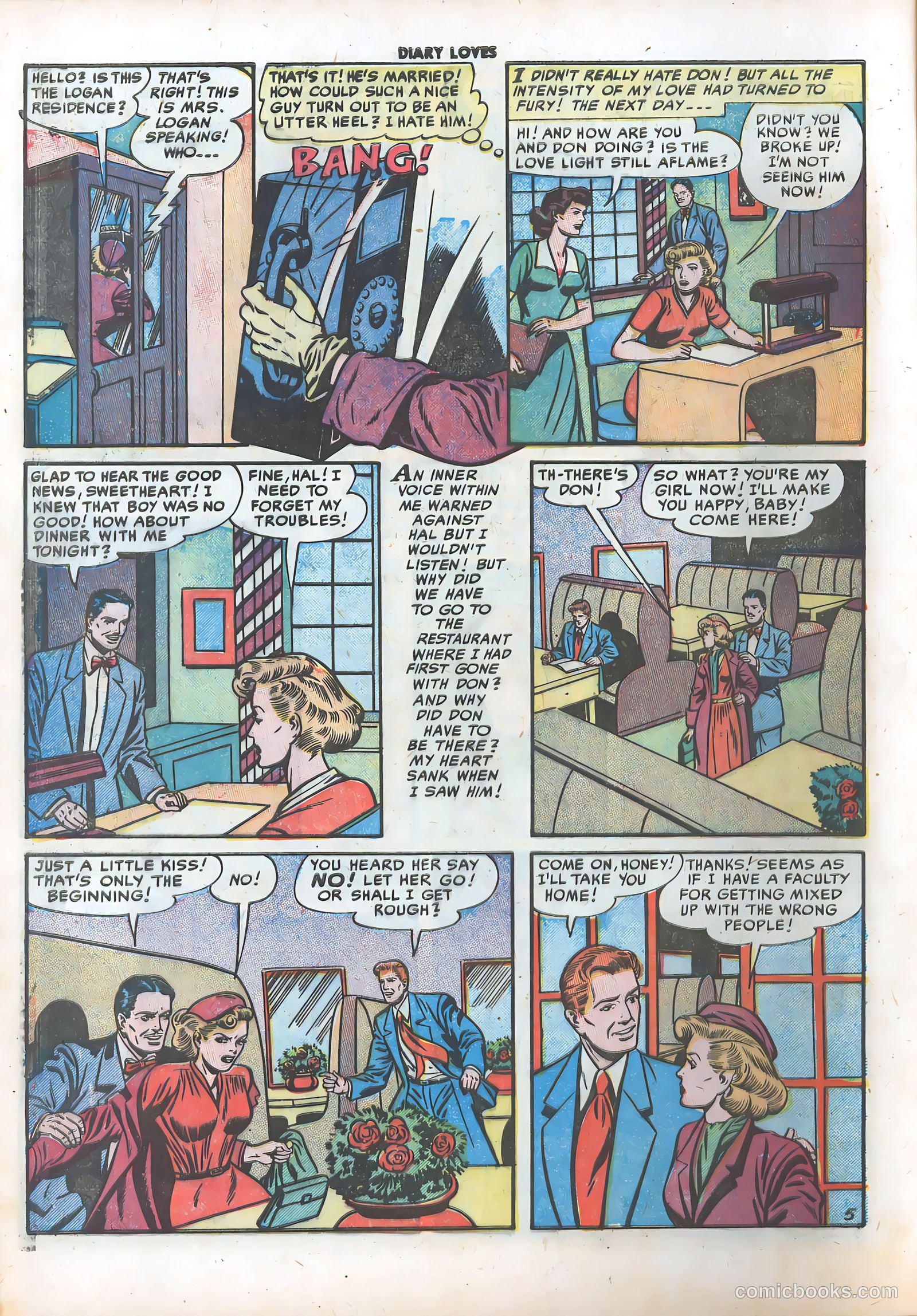 Diary Loves #11 (1951) — page 16 of 51