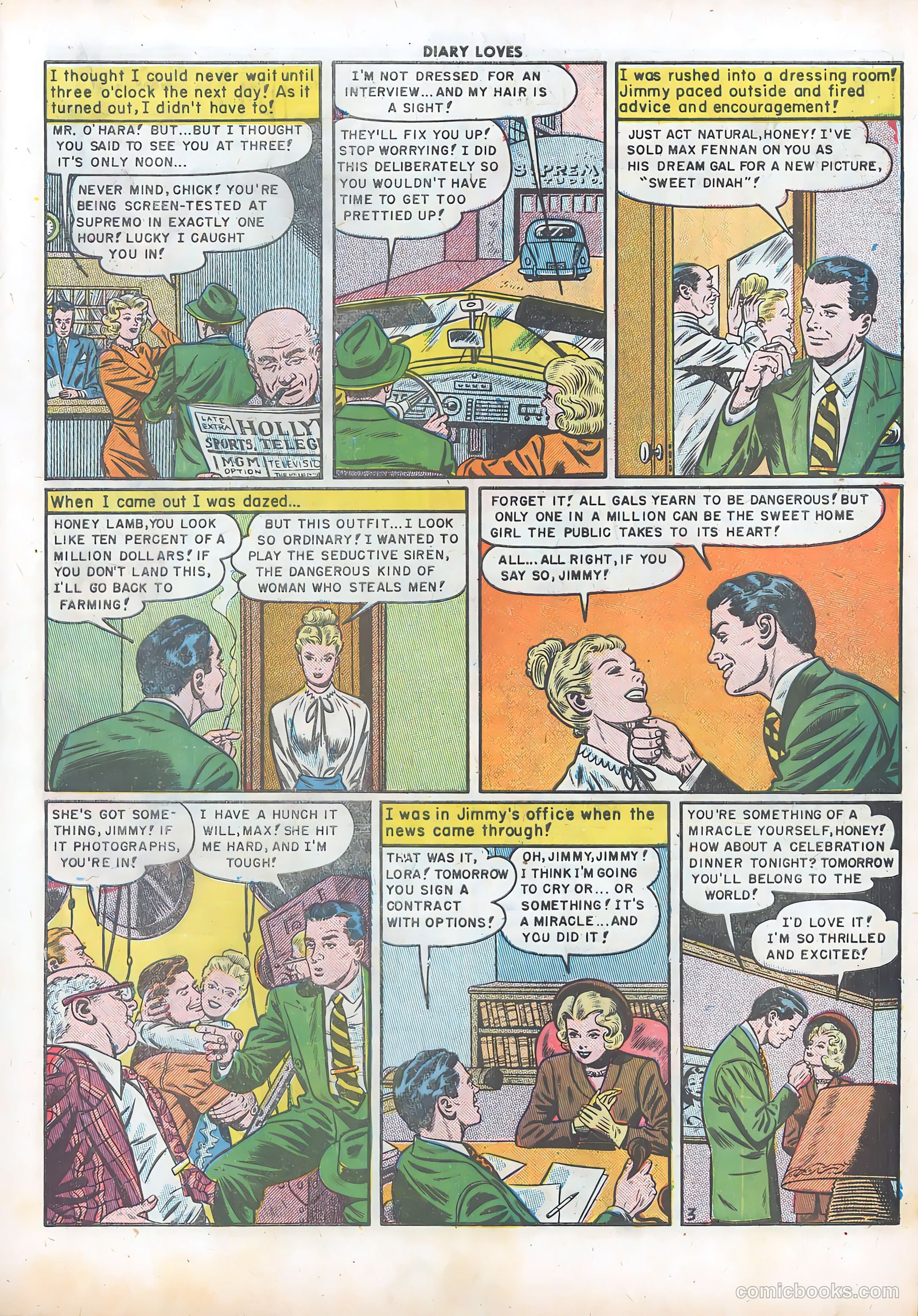 Diary Loves #11 (1951) — page 21 of 51
