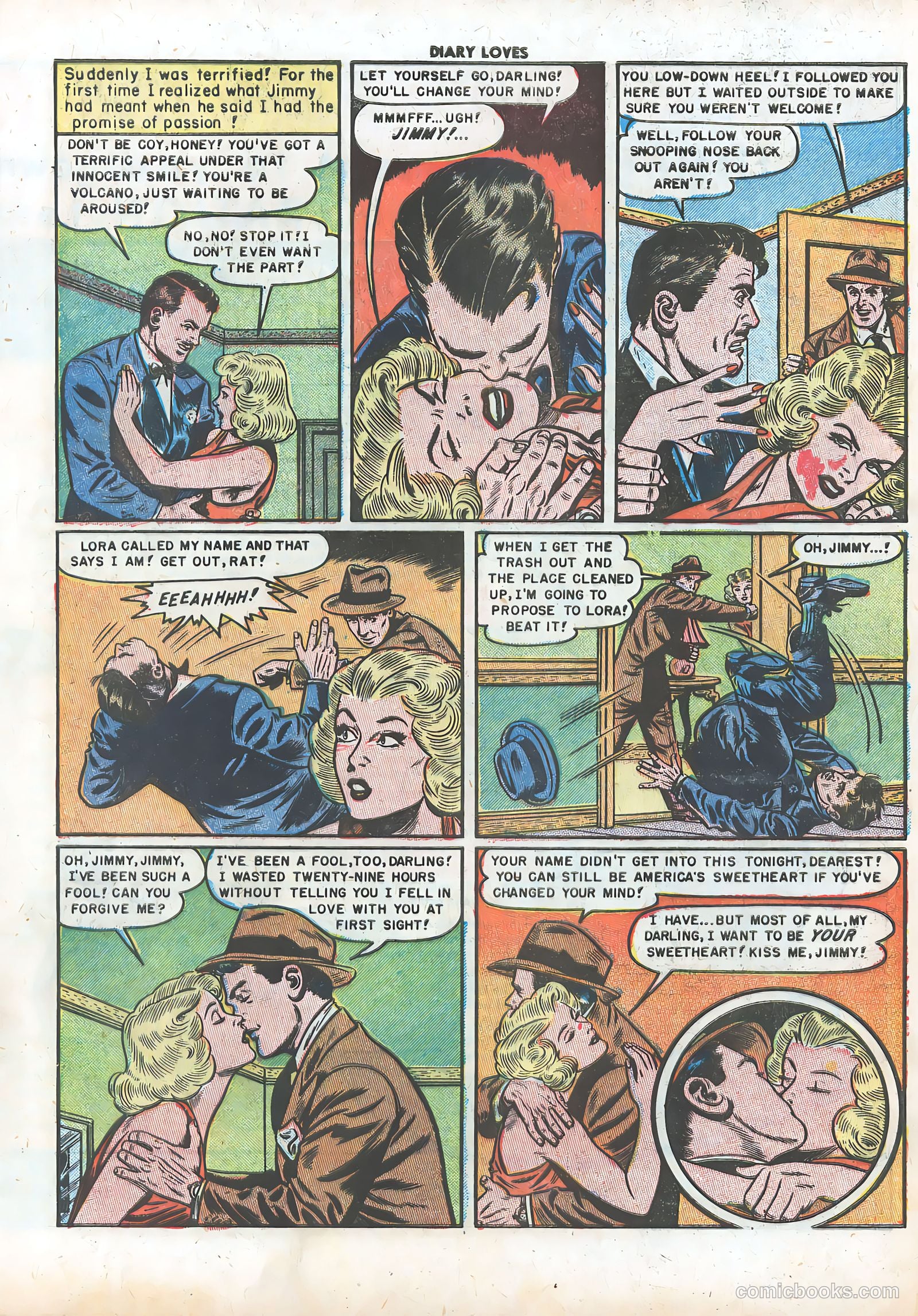 Diary Loves #11 (1951) — page 25 of 51