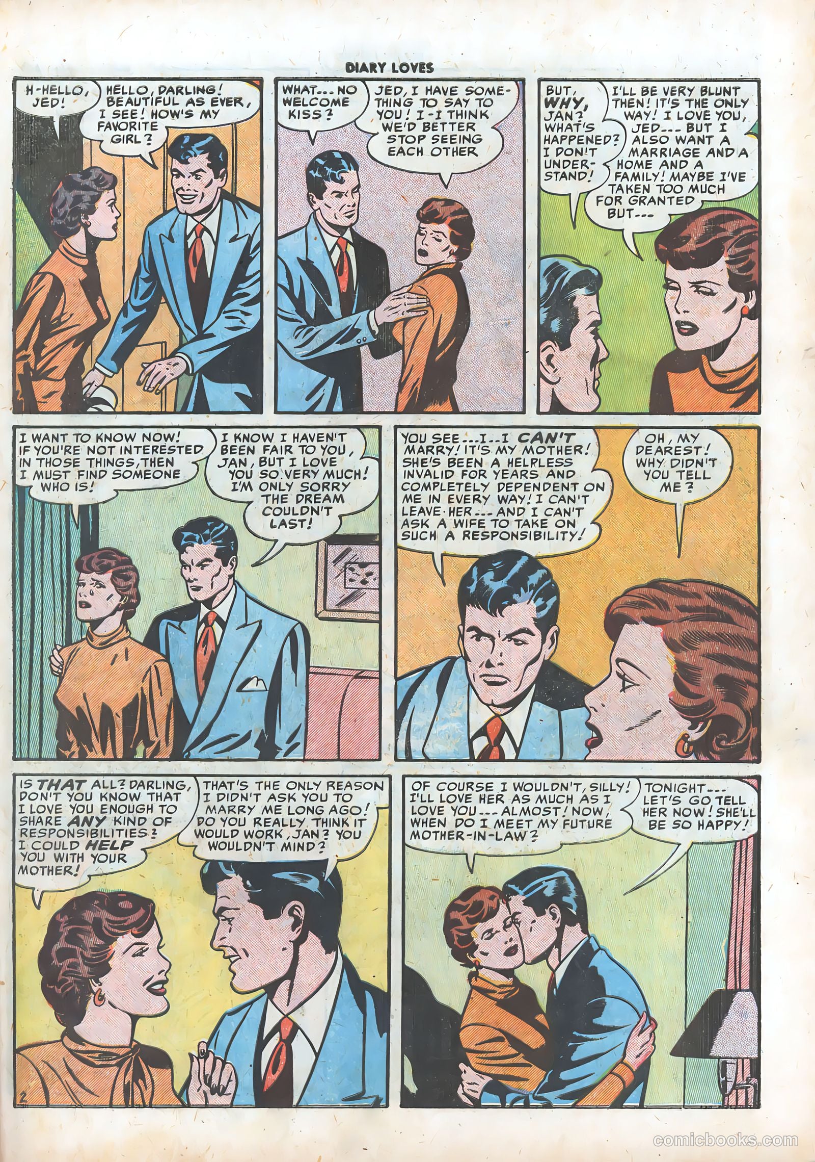 Diary Loves #11 (1951) — page 28 of 51