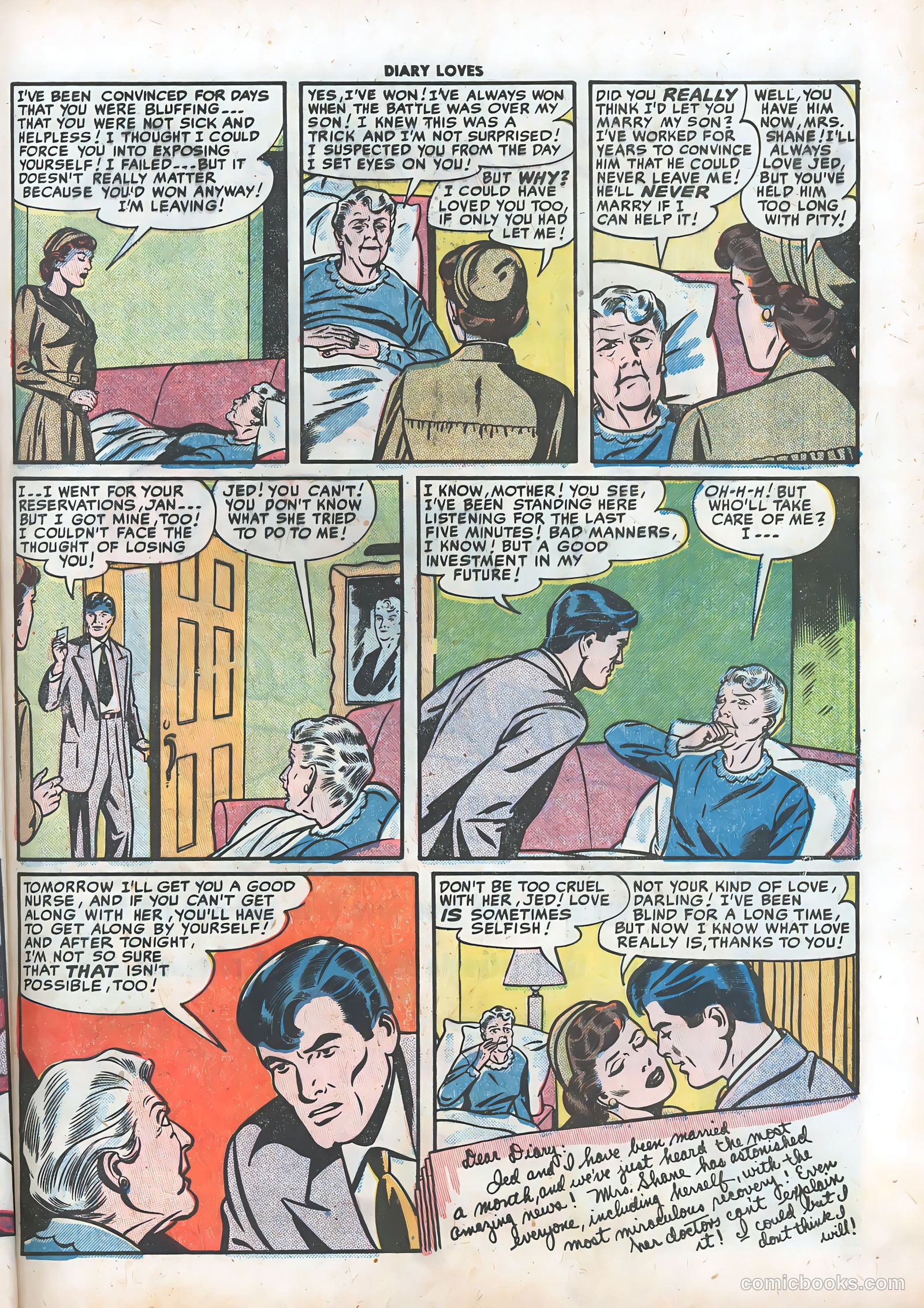 Diary Loves #11 (1951) — page 34 of 51