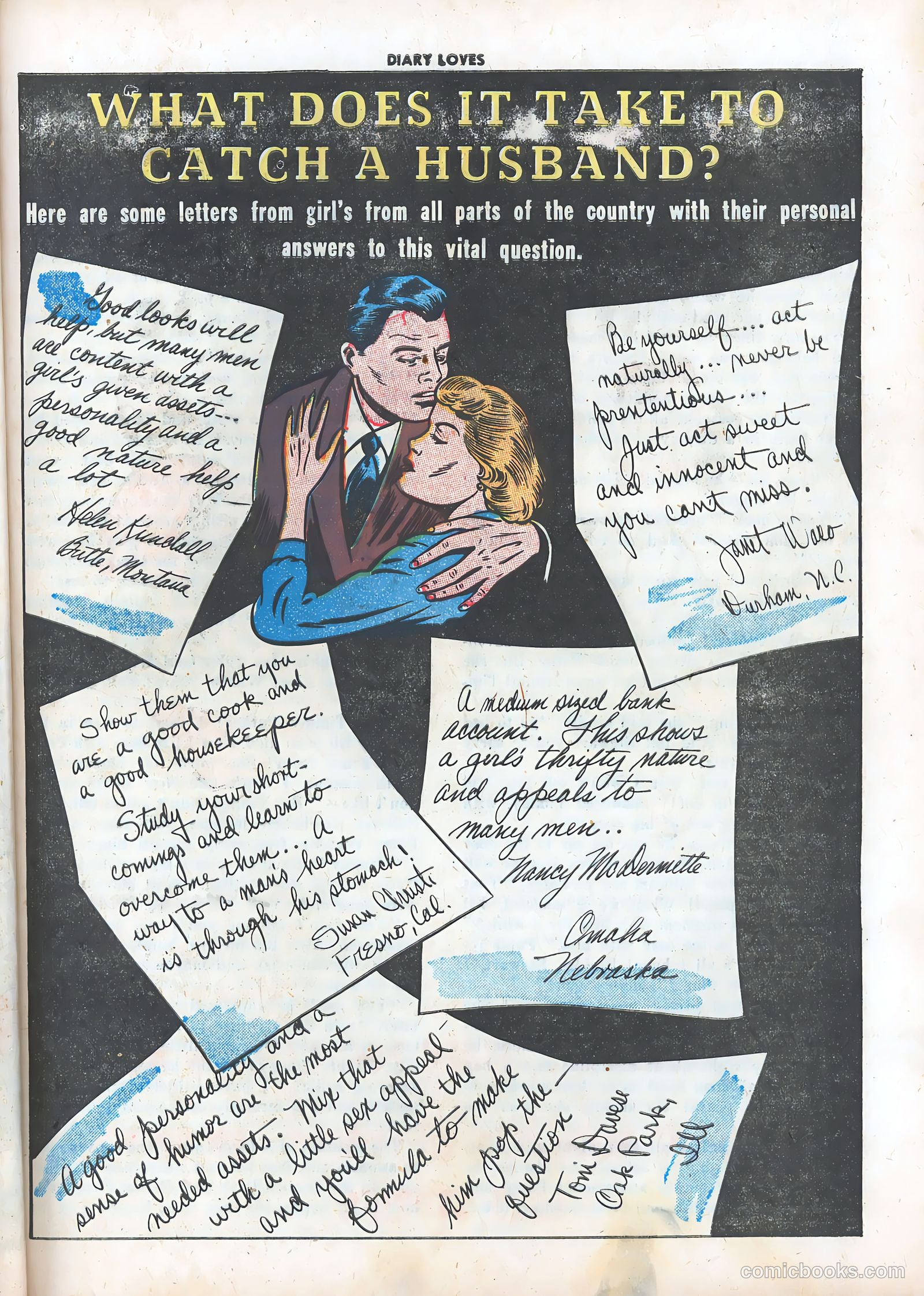 Diary Loves #11 (1951) — page 36 of 51
