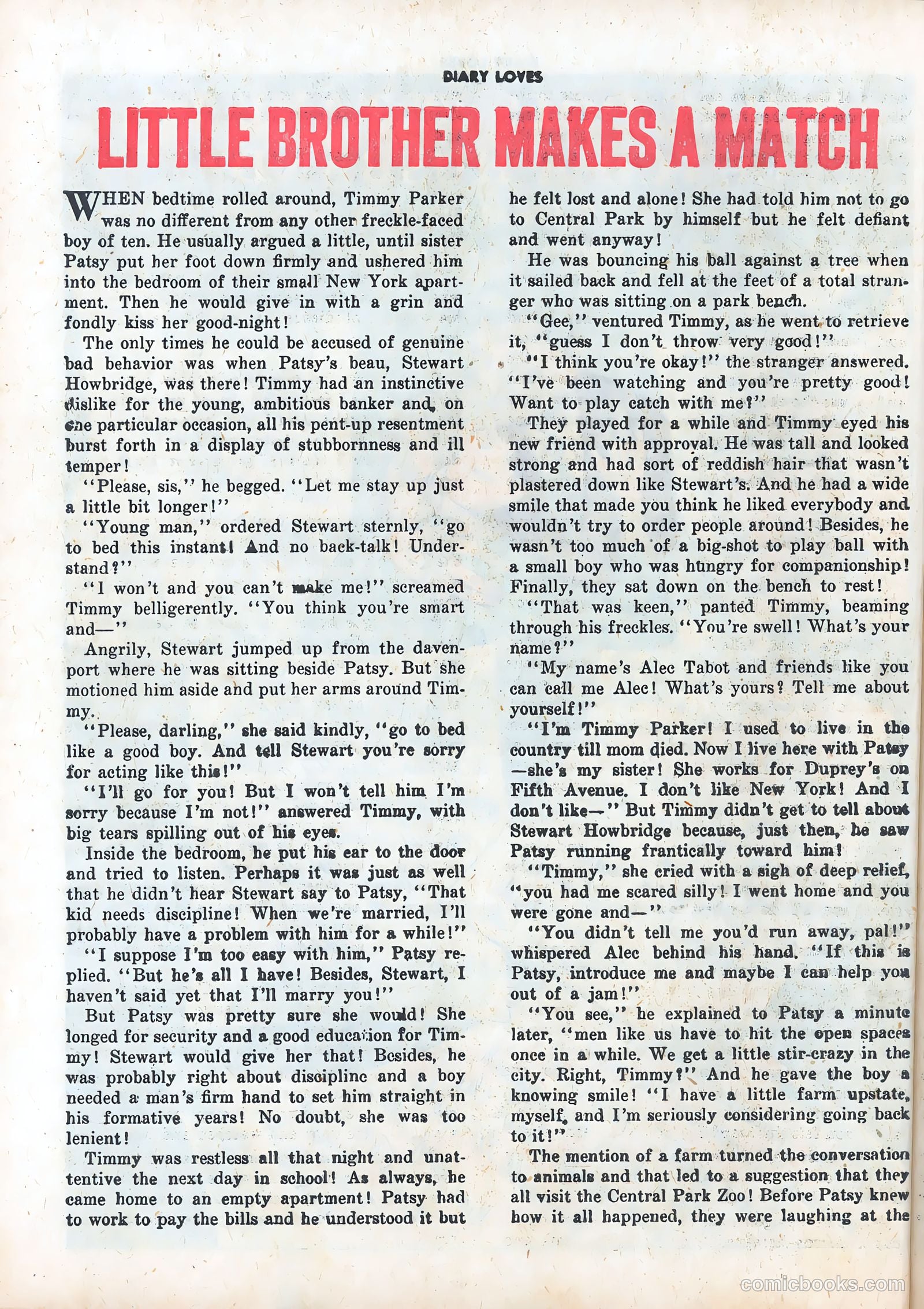 Diary Loves #11 (1951) — page 37 of 51