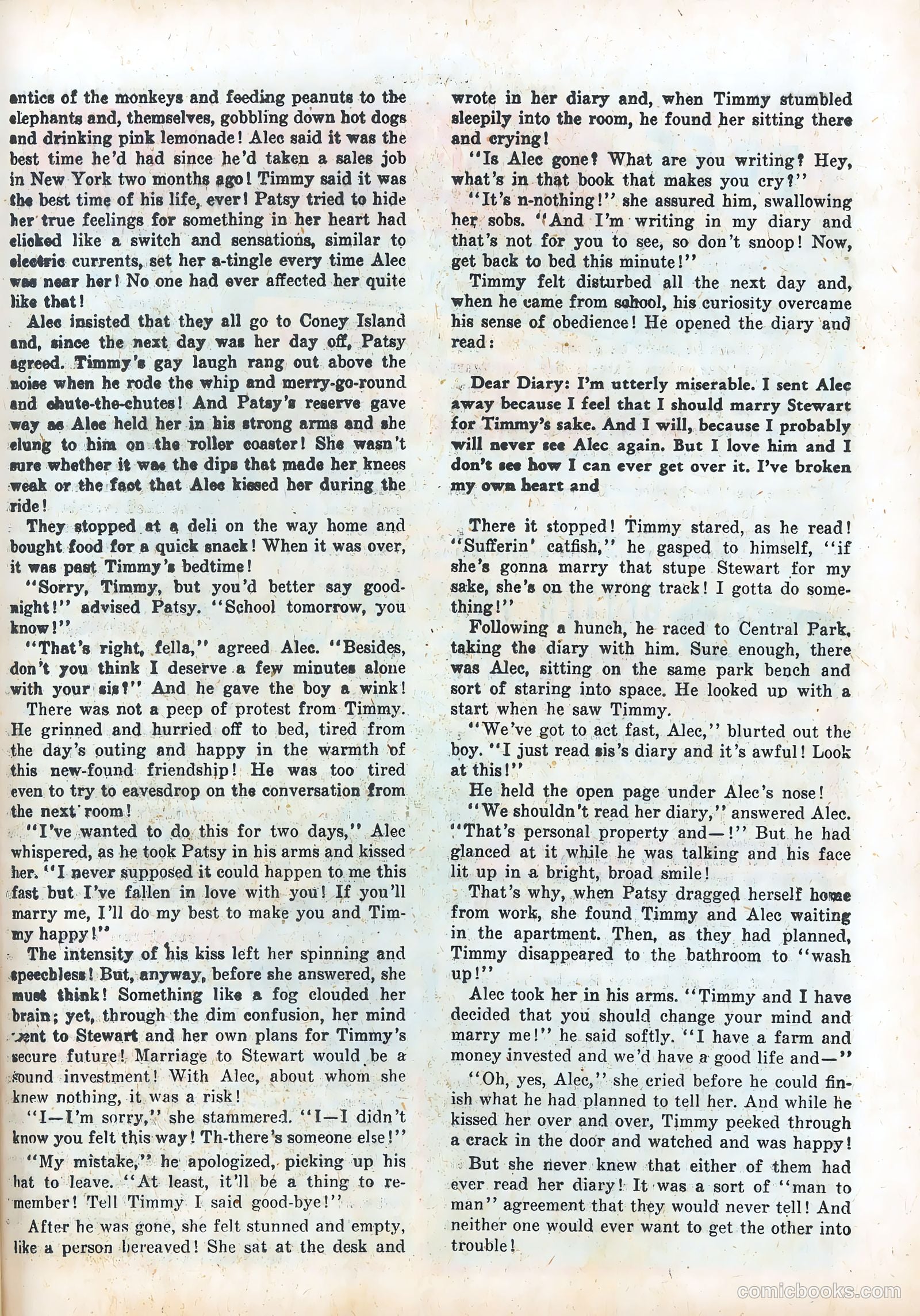 Diary Loves #11 (1951) — page 38 of 51
