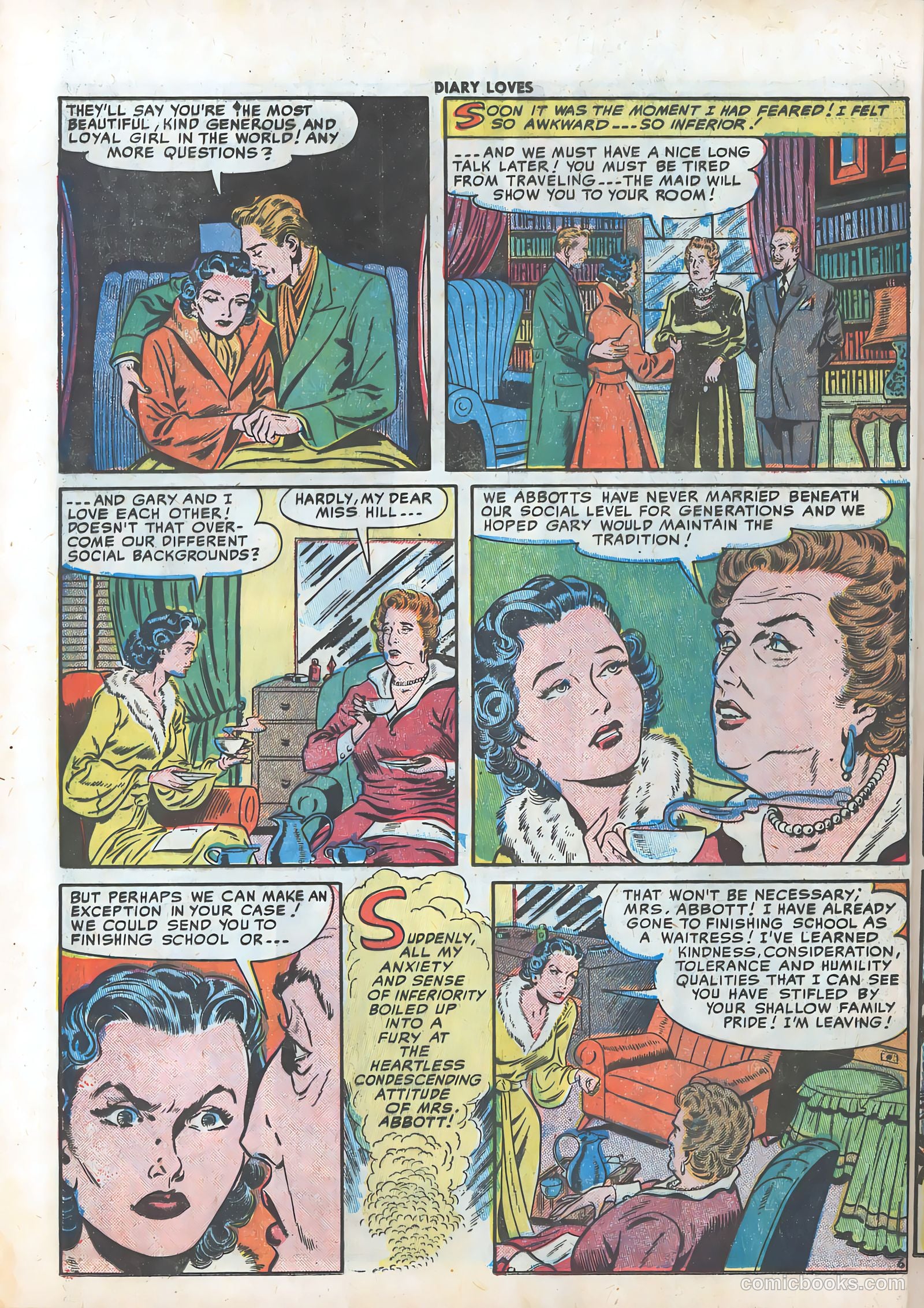 Diary Loves #11 (1951) — page 45 of 51