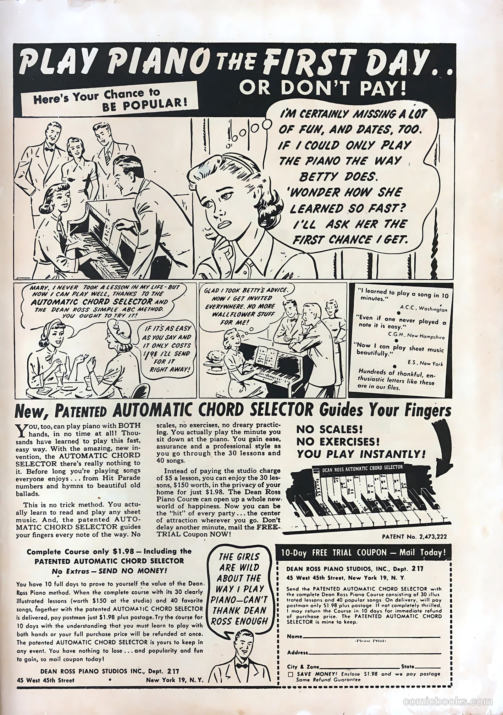 Diary Loves #11 (1951) — page 50 of 51