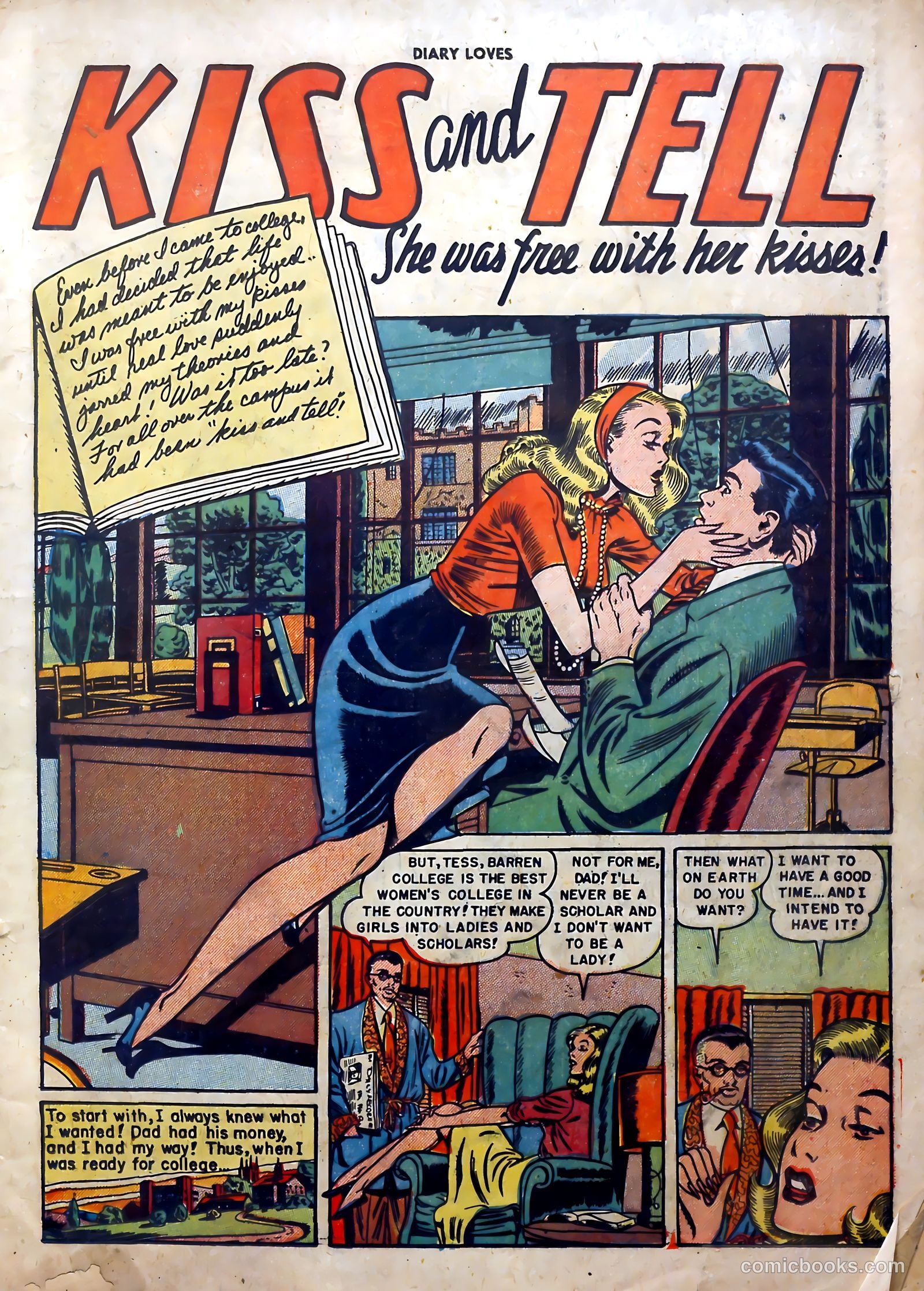 Diary Loves #12 (1951) — page 3 of 36