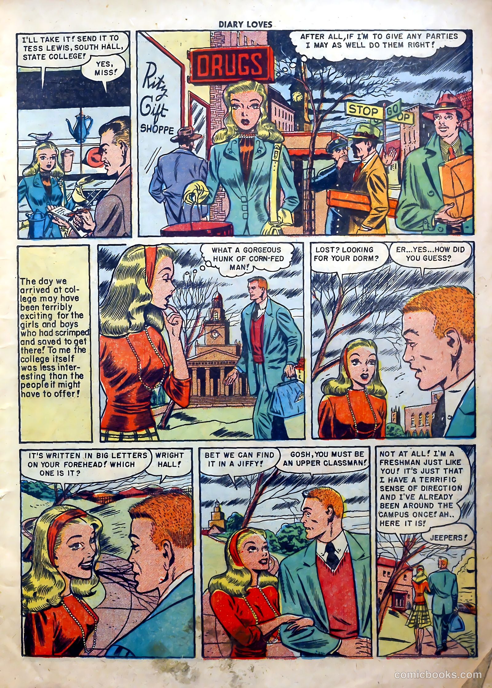 Diary Loves #12 (1951) — page 5 of 36