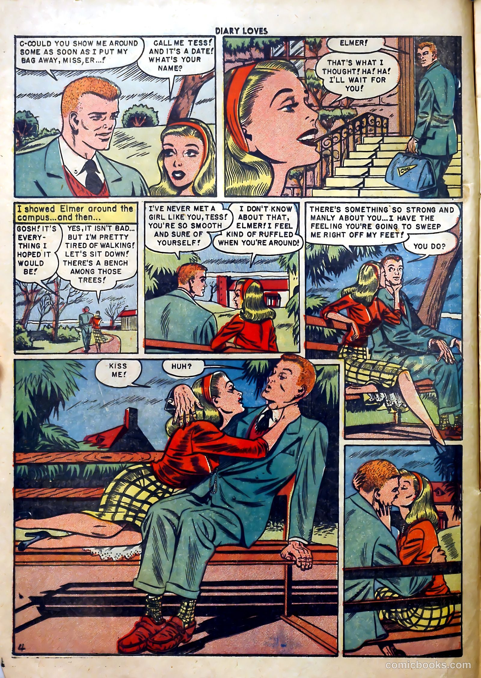 Diary Loves #12 (1951) — page 6 of 36
