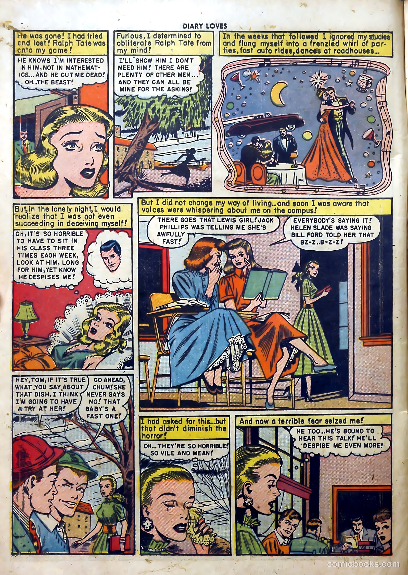 Diary Loves #12 (1951) — page 10 of 36