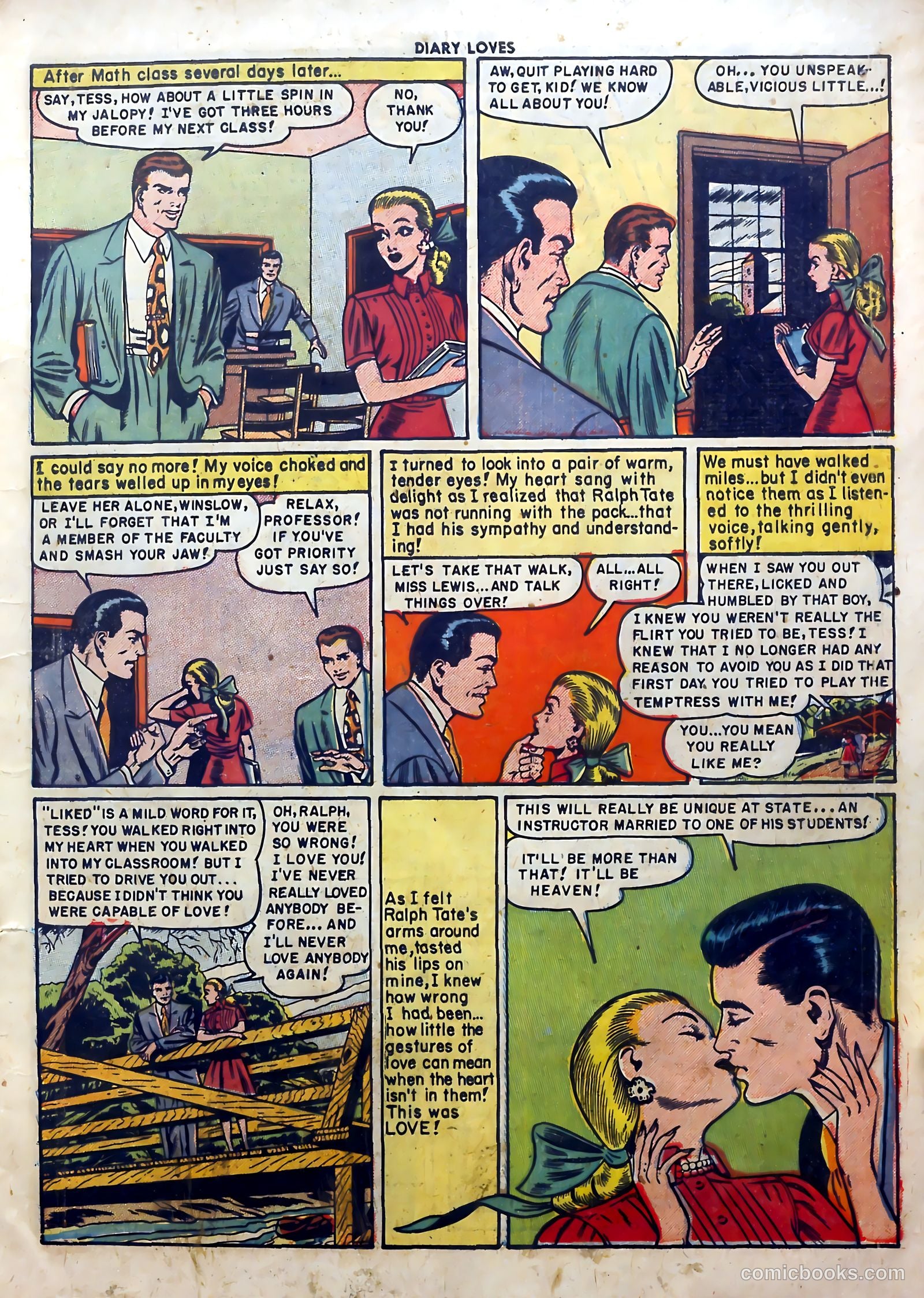 Diary Loves #12 (1951) — page 11 of 36