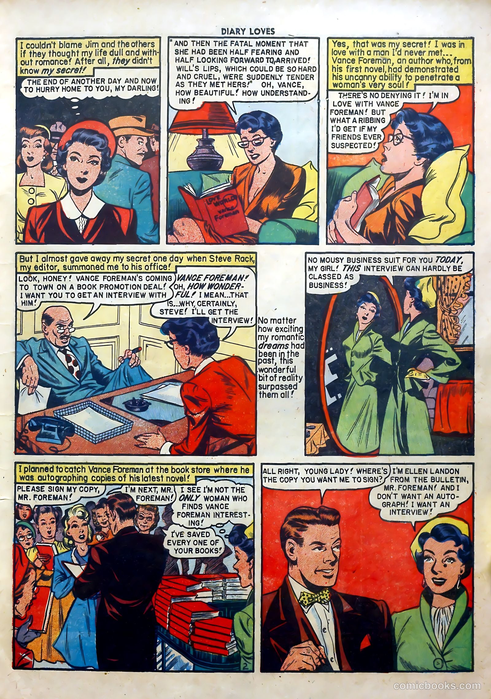 Diary Loves #12 (1951) — page 13 of 36