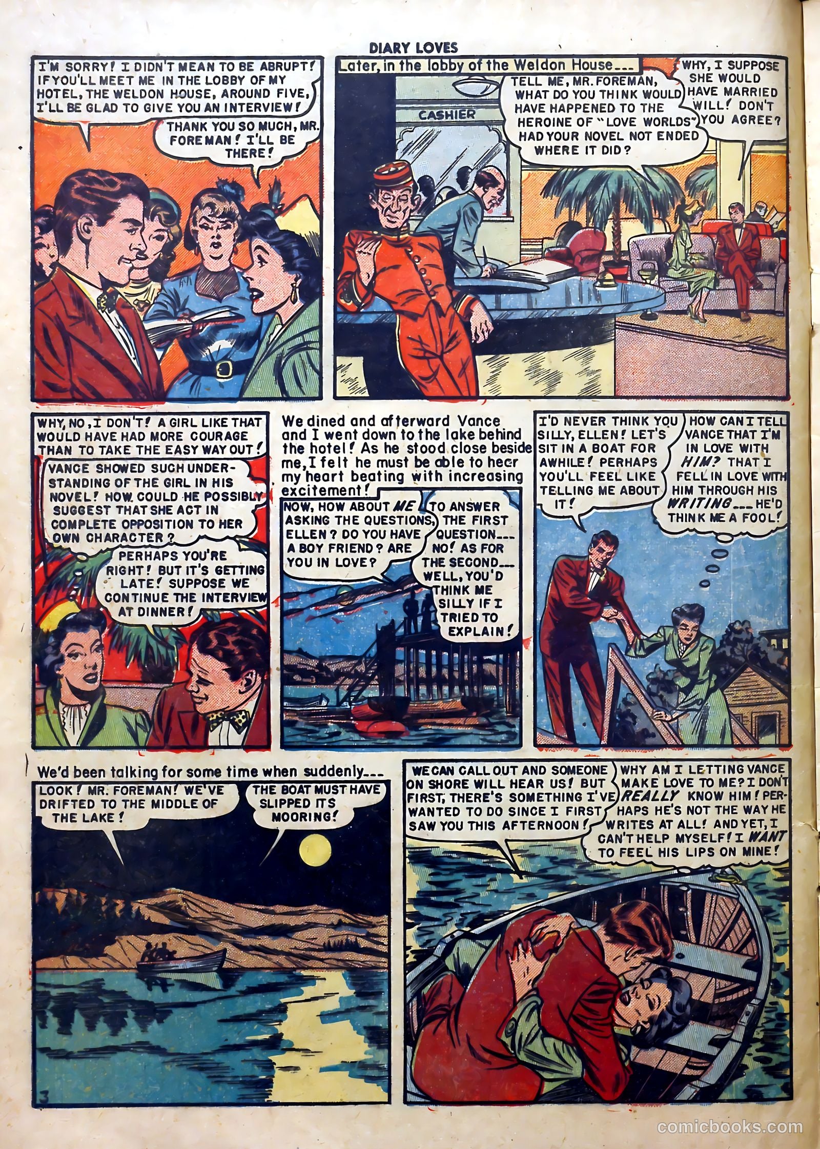 Diary Loves #12 (1951) — page 14 of 36