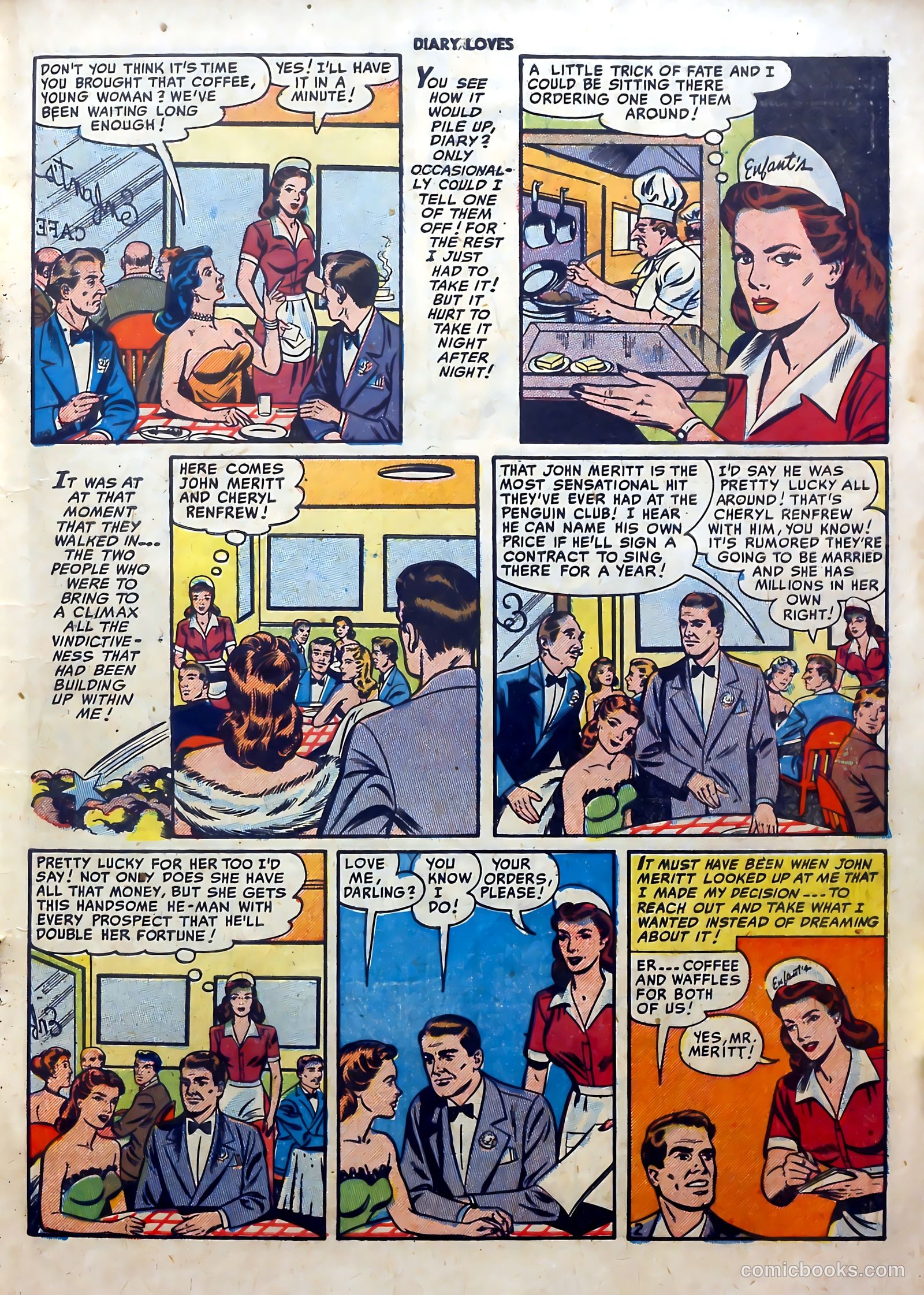 Diary Loves #12 (1951) — page 19 of 36