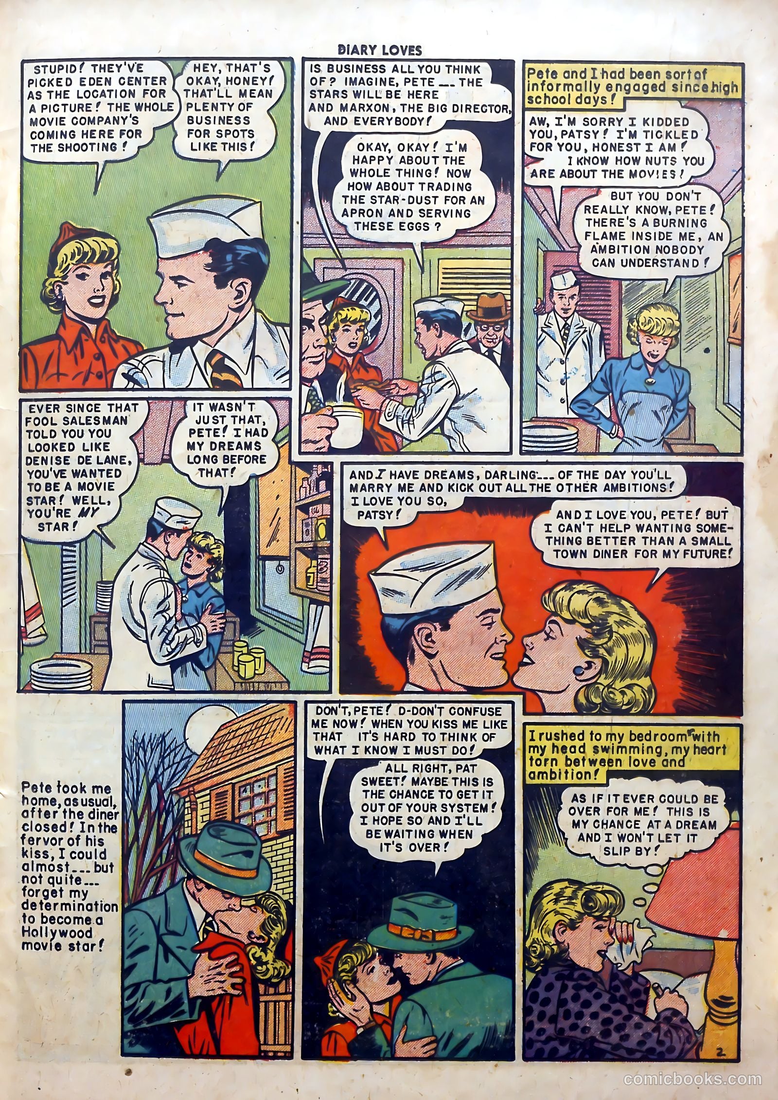 Diary Loves #12 (1951) — page 27 of 36