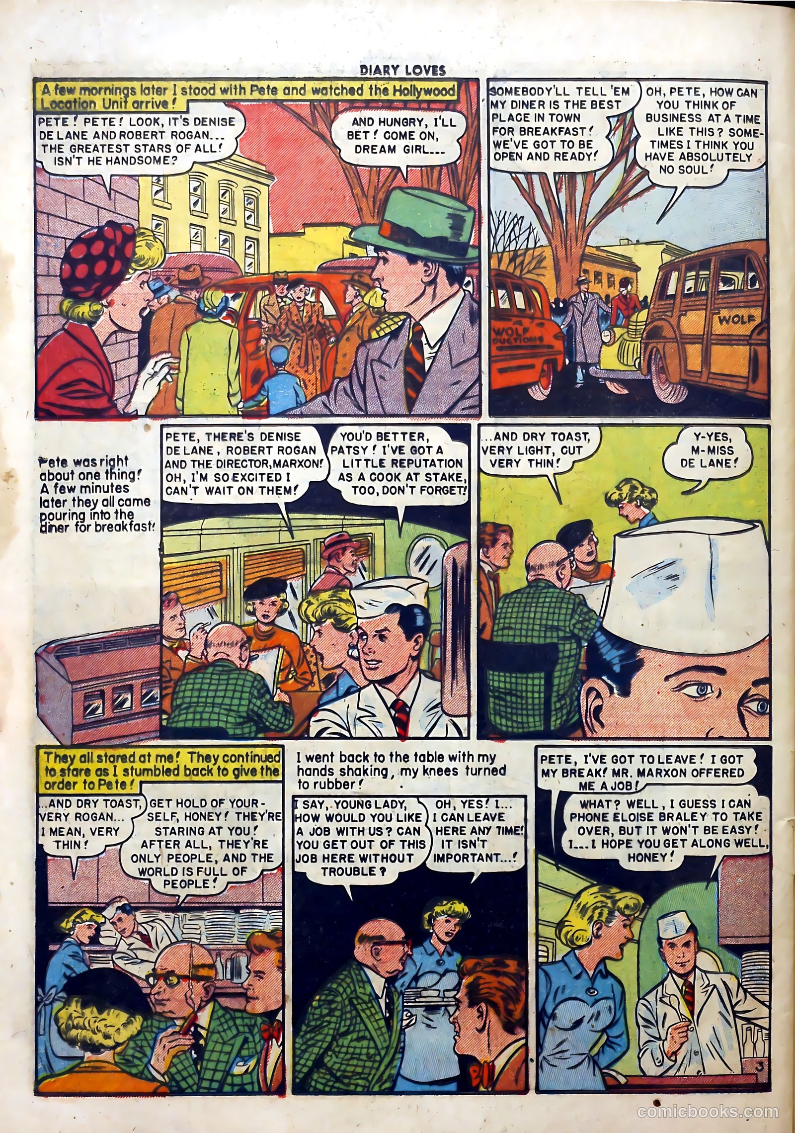 Diary Loves #12 (1951) — page 28 of 36