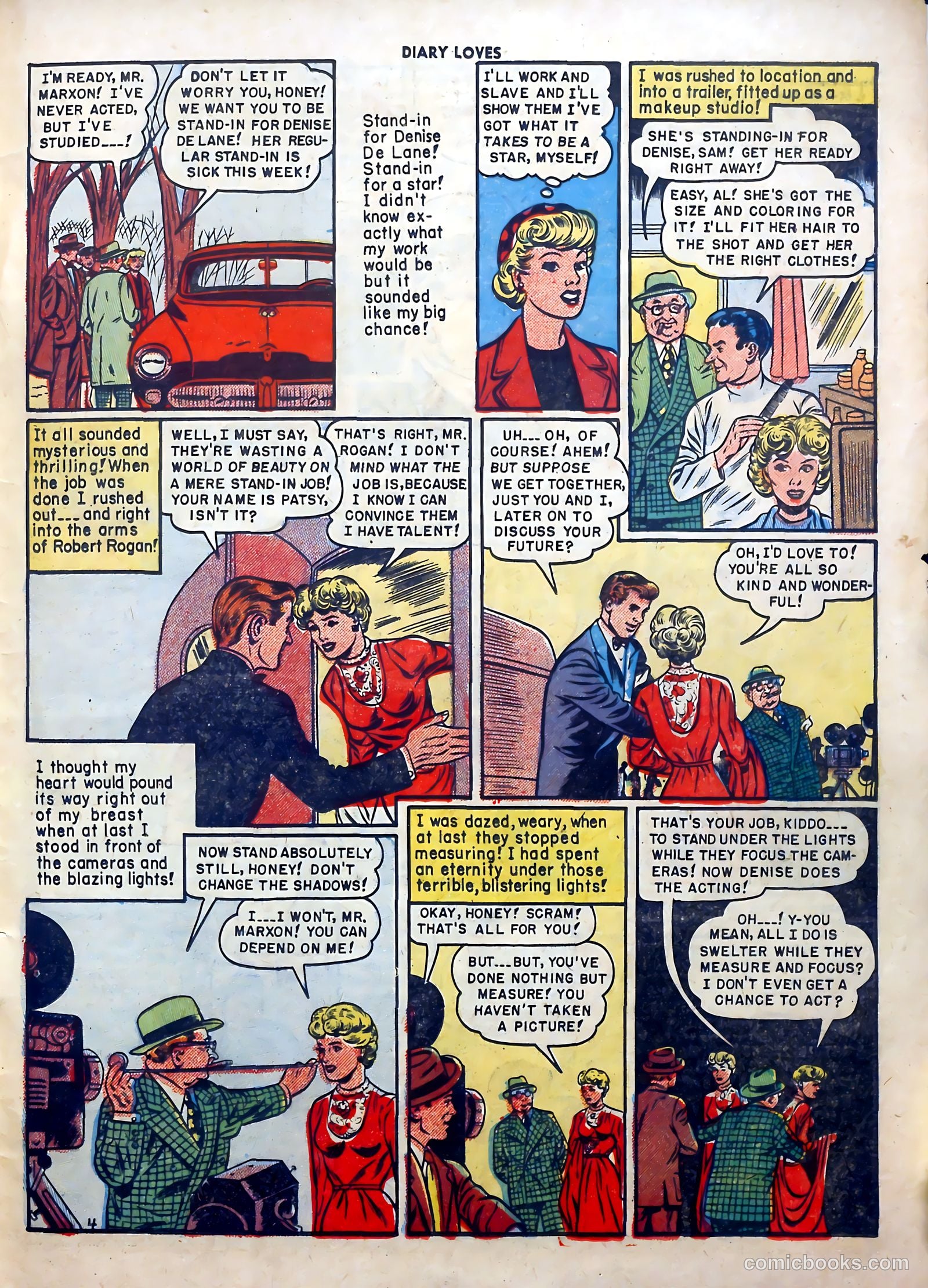 Diary Loves #12 (1951) — page 29 of 36