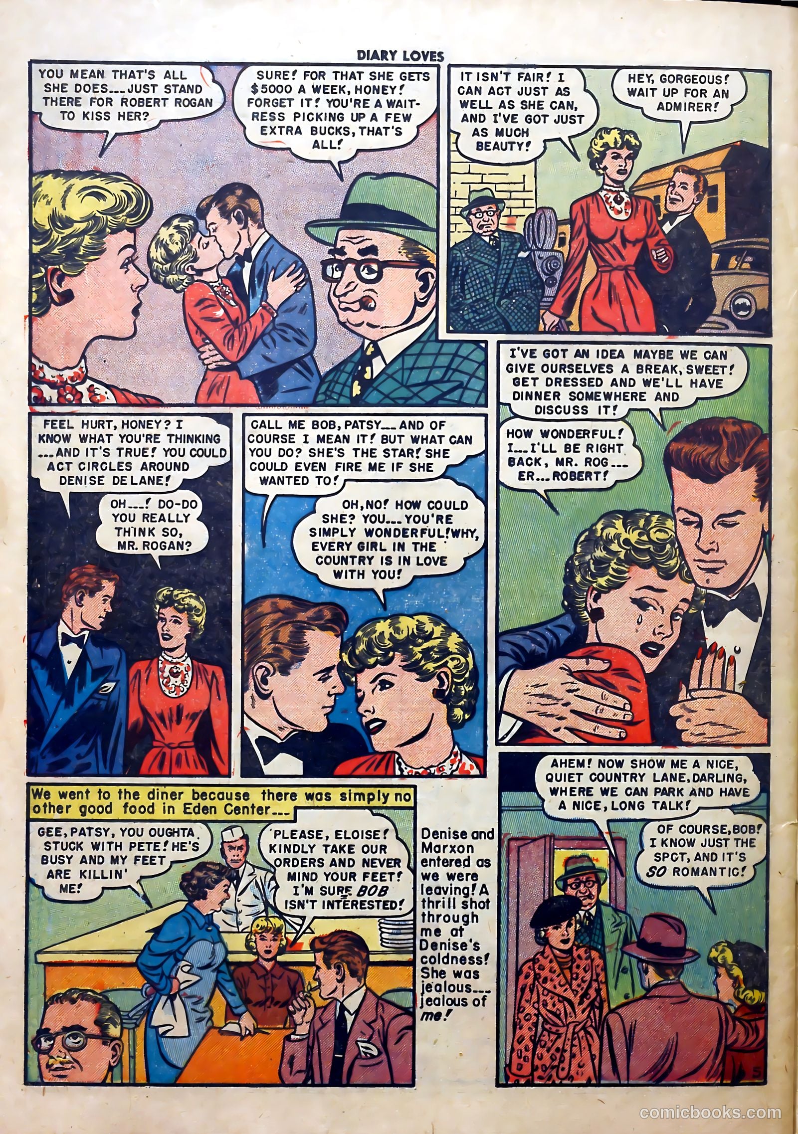 Diary Loves #12 (1951) — page 30 of 36