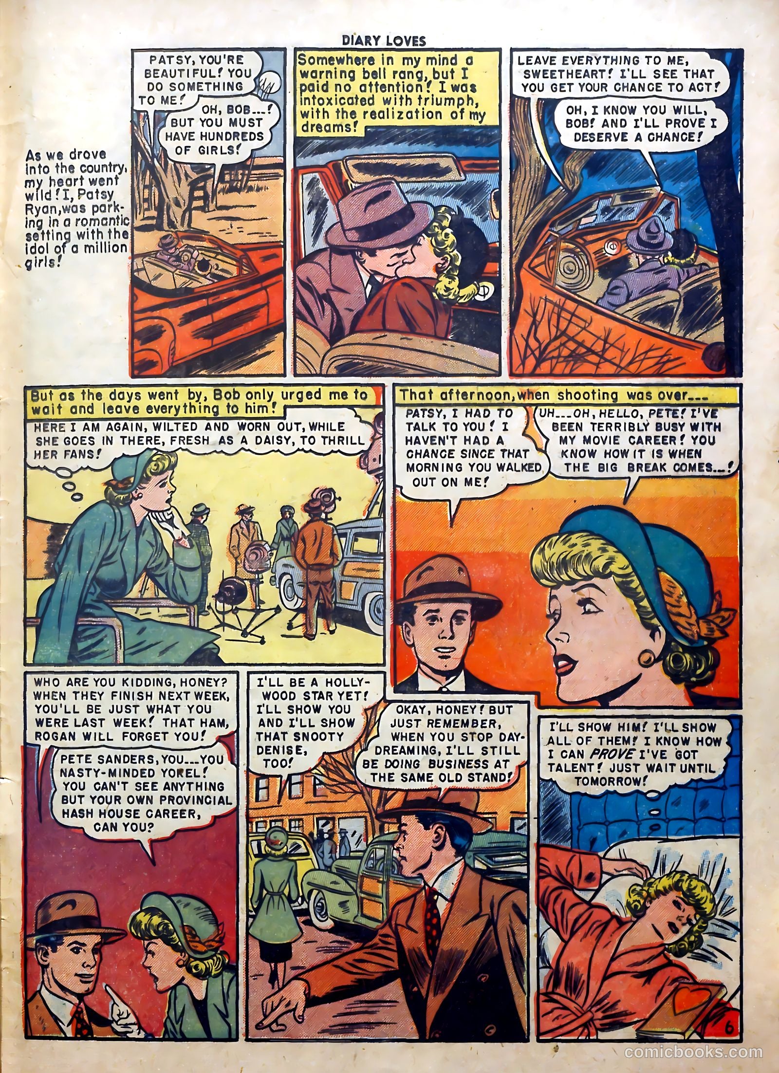 Diary Loves #12 (1951) — page 31 of 36