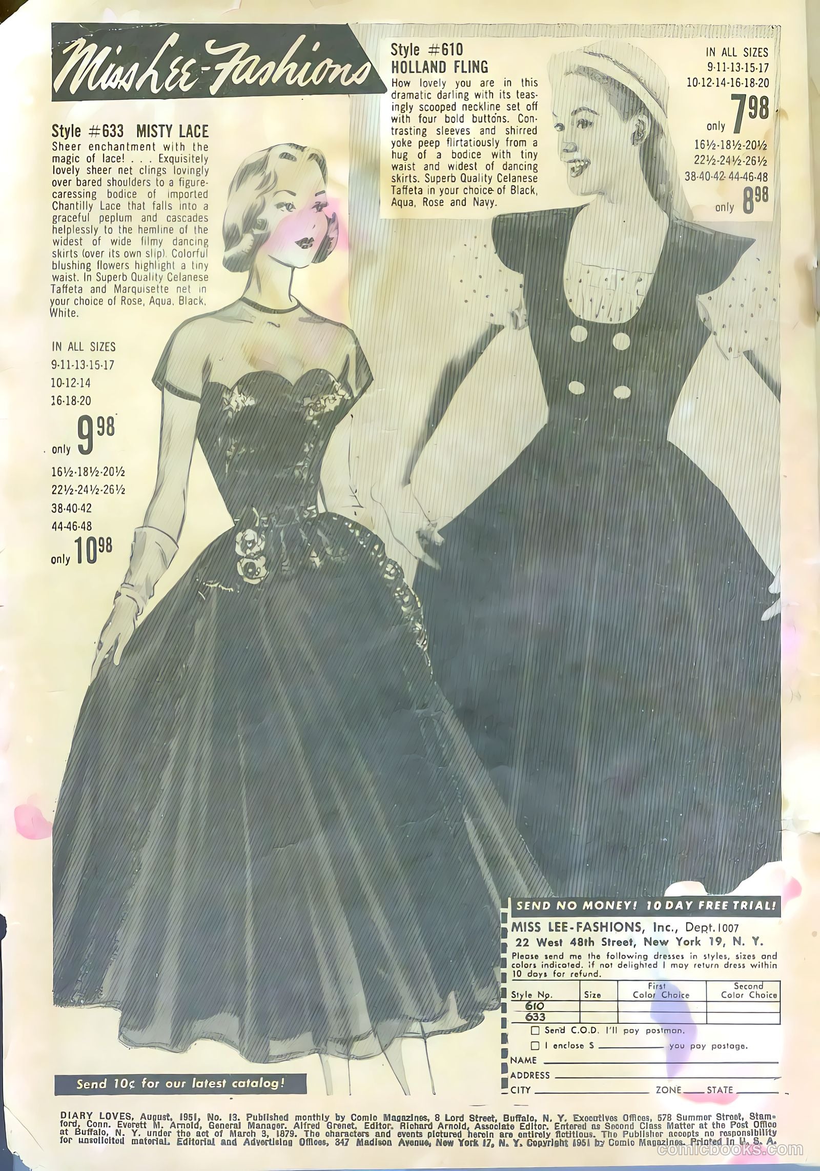 Diary Loves #13 (1951) — page 2 of 36