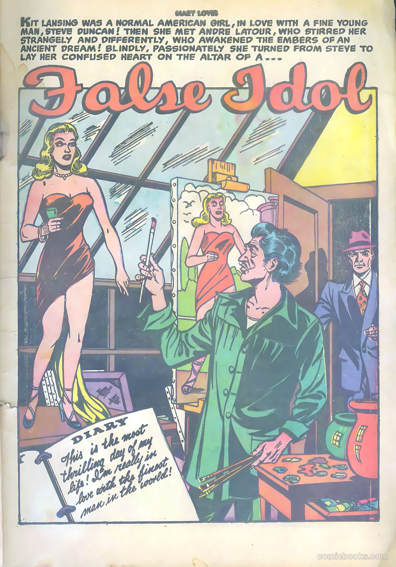Diary Loves #13 (1951) — page 3 of 36