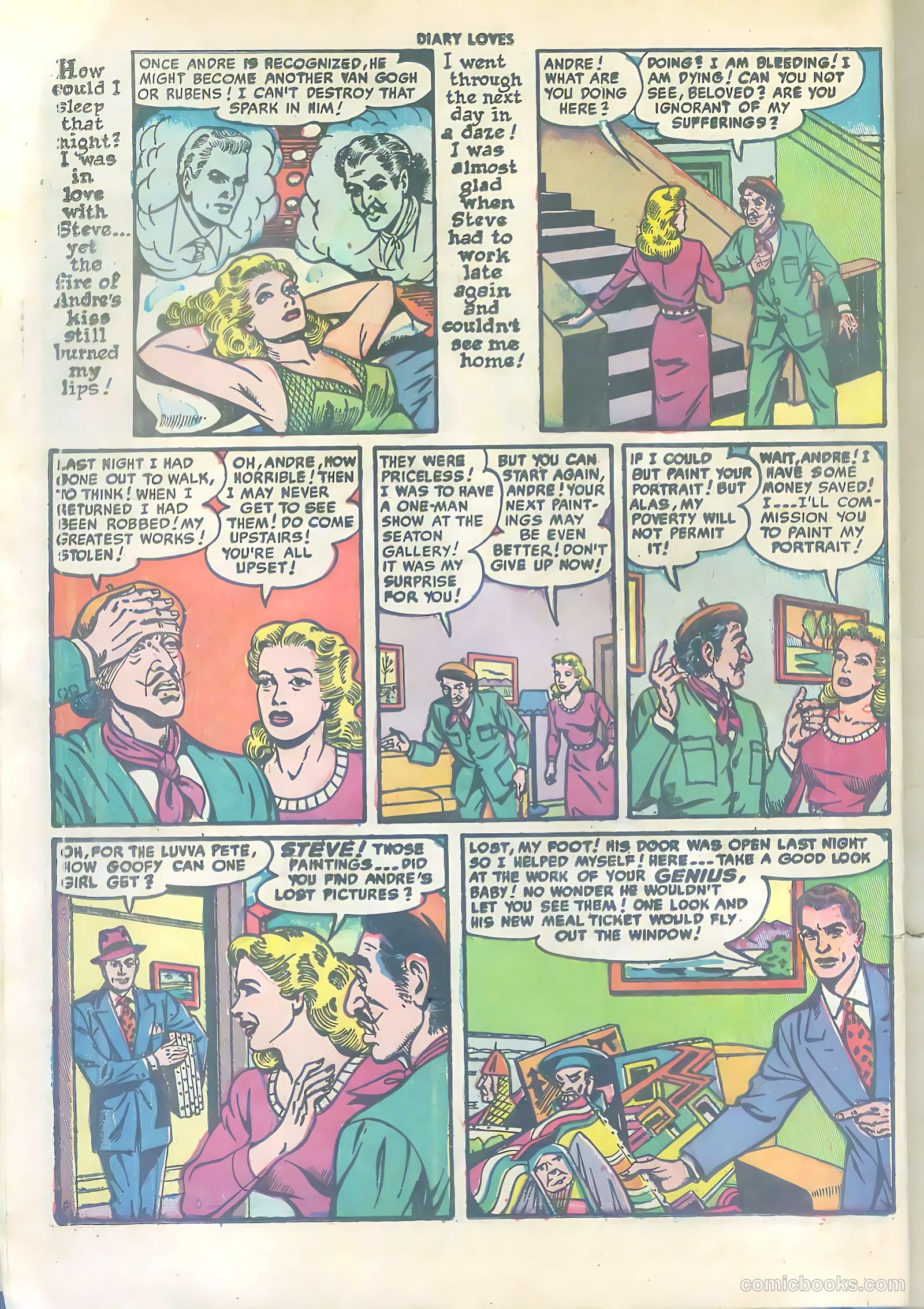 Diary Loves #13 (1951) — page 10 of 36