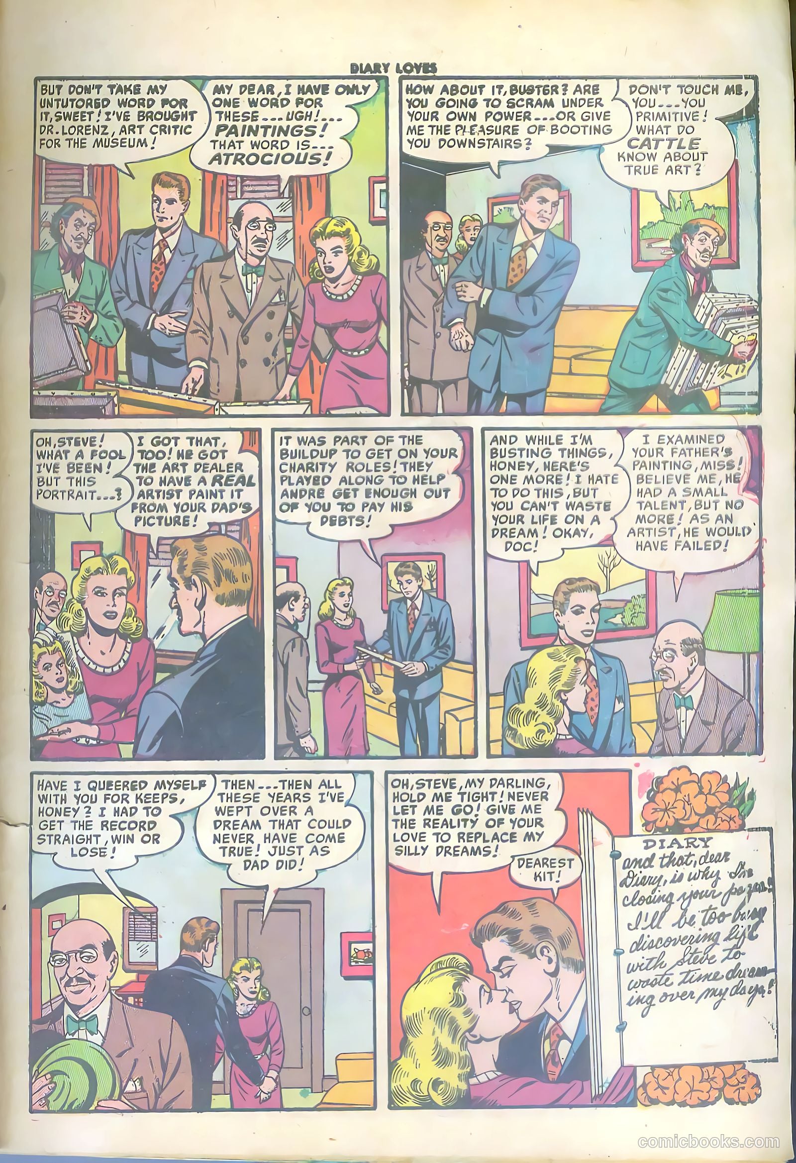 Diary Loves #13 (1951) — page 11 of 36
