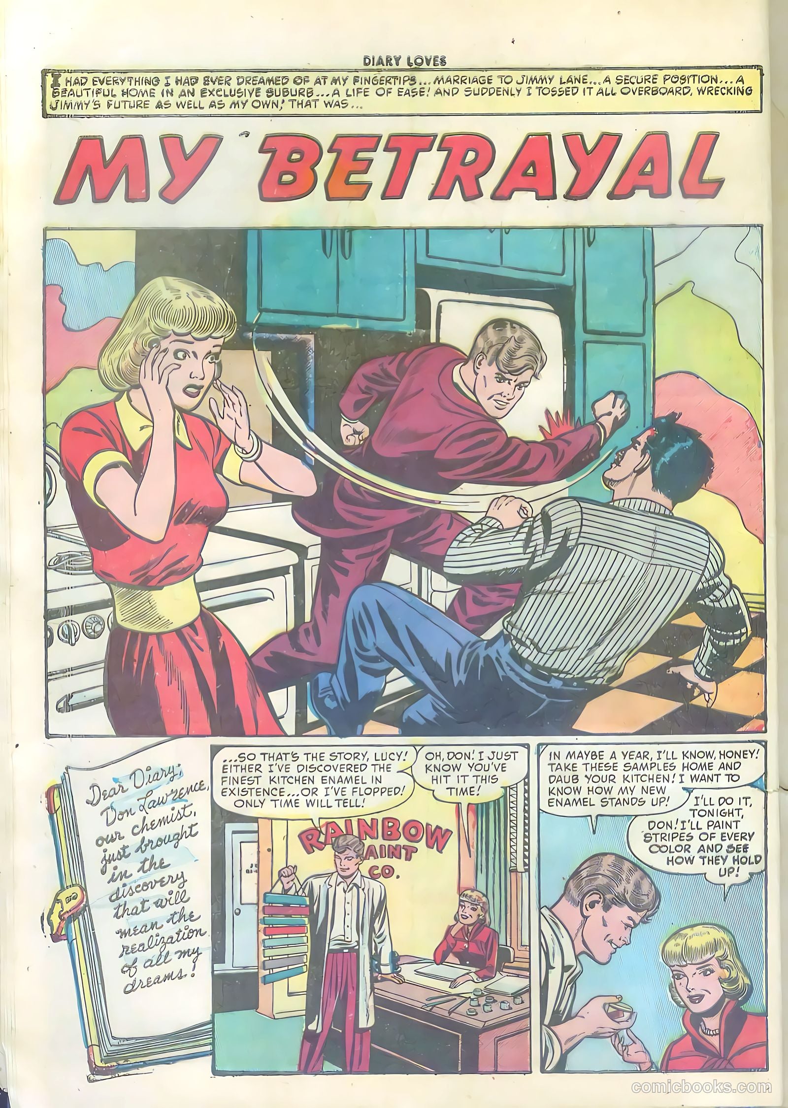 Diary Loves #13 (1951) — page 12 of 36