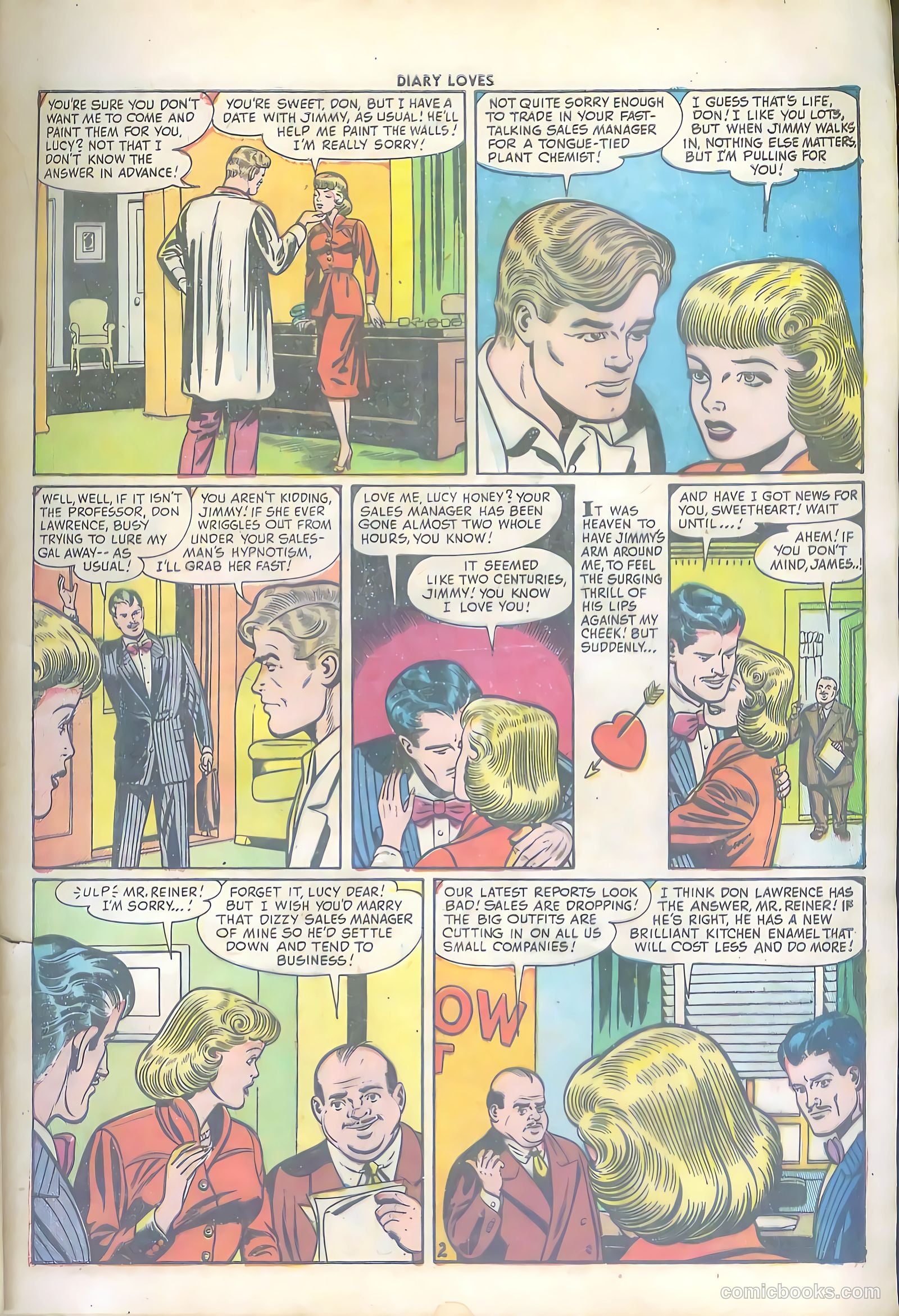 Diary Loves #13 (1951) — page 13 of 36