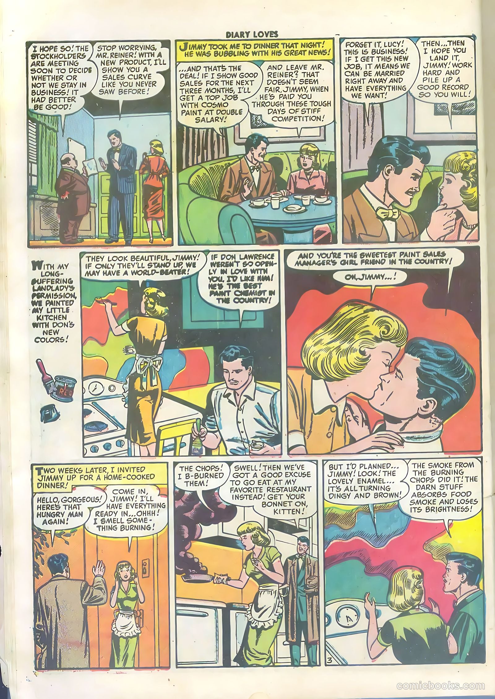 Diary Loves #13 (1951) — page 14 of 36