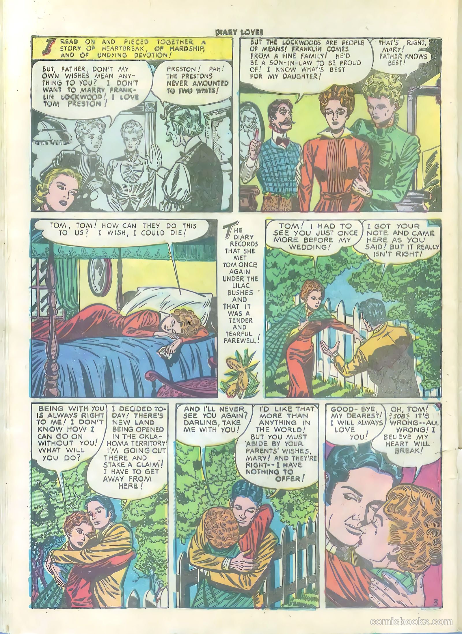 Diary Loves #13 (1951) — page 20 of 36