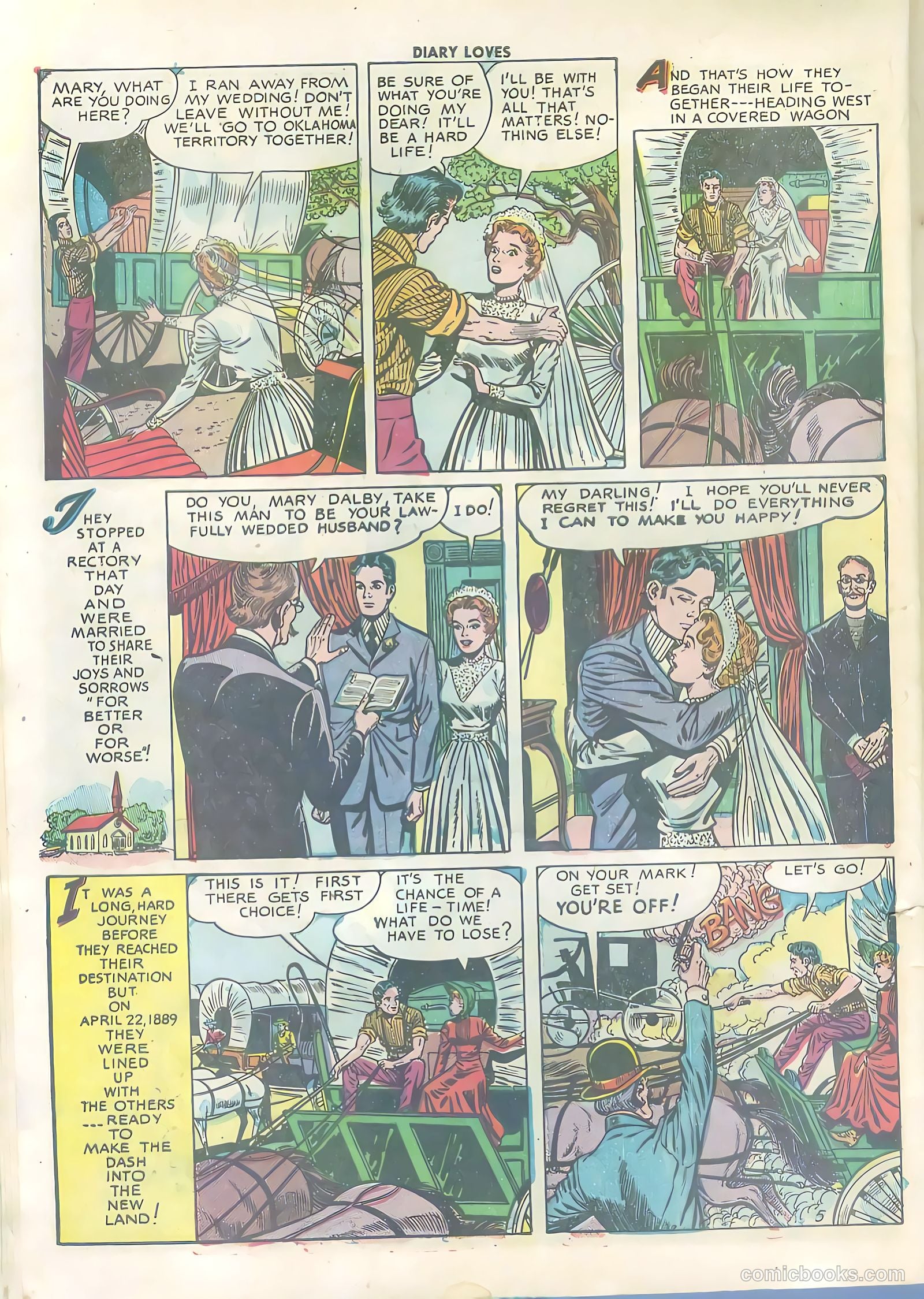 Diary Loves #13 (1951) — page 22 of 36