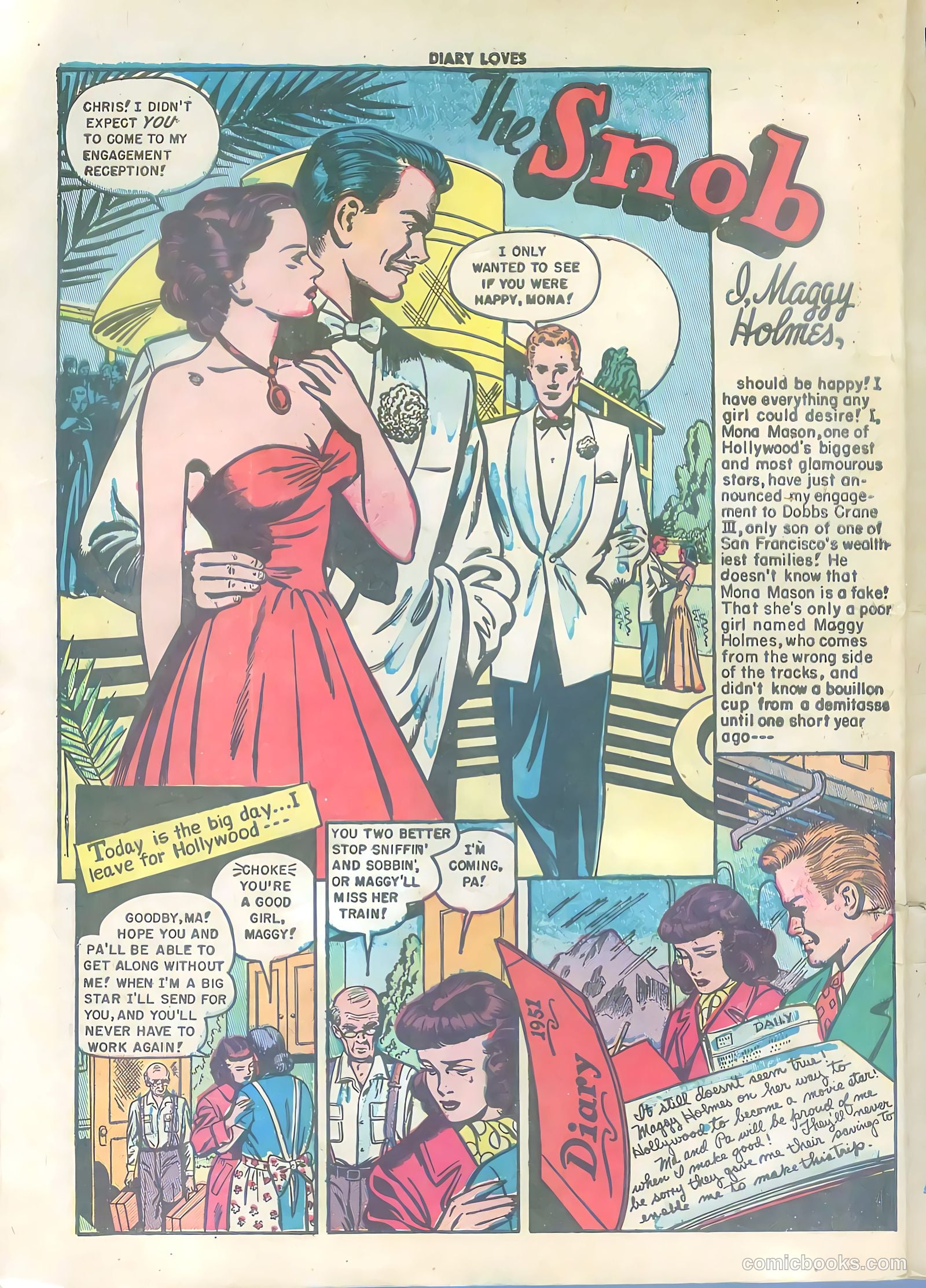 Diary Loves #13 (1951) — page 26 of 36