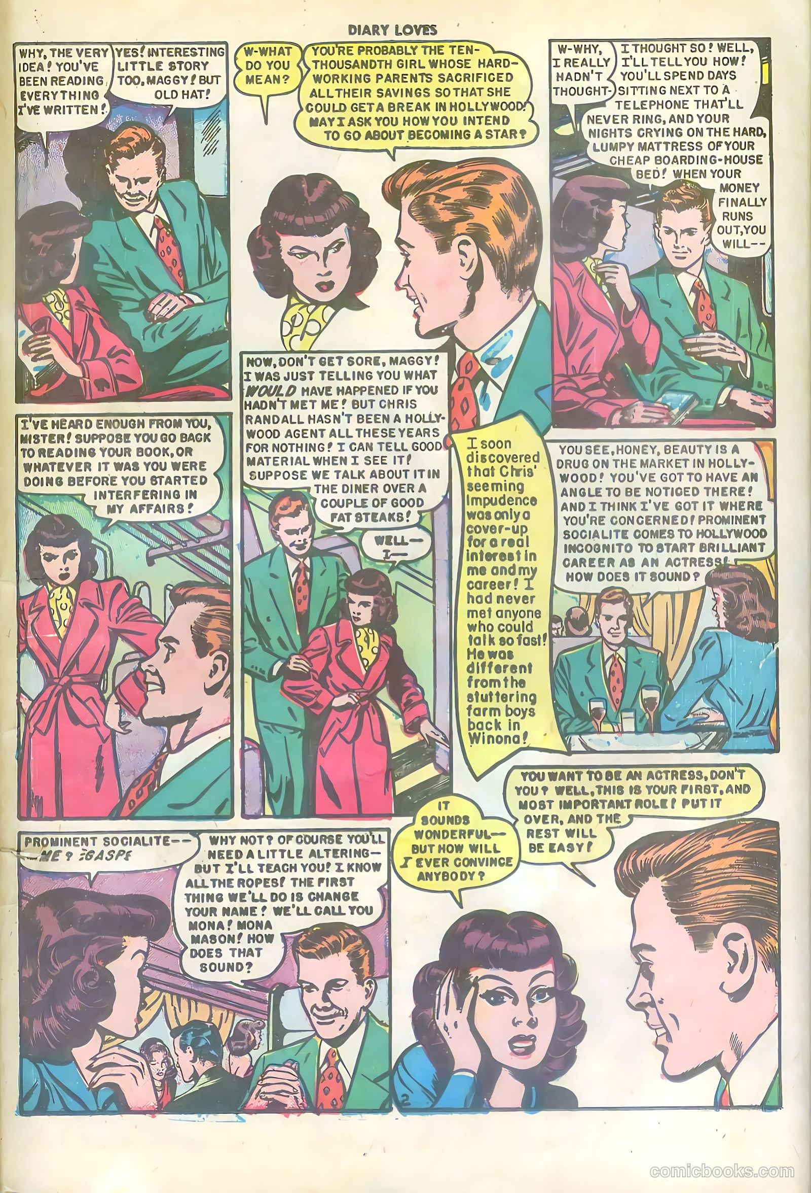 Diary Loves #13 (1951) — page 27 of 36