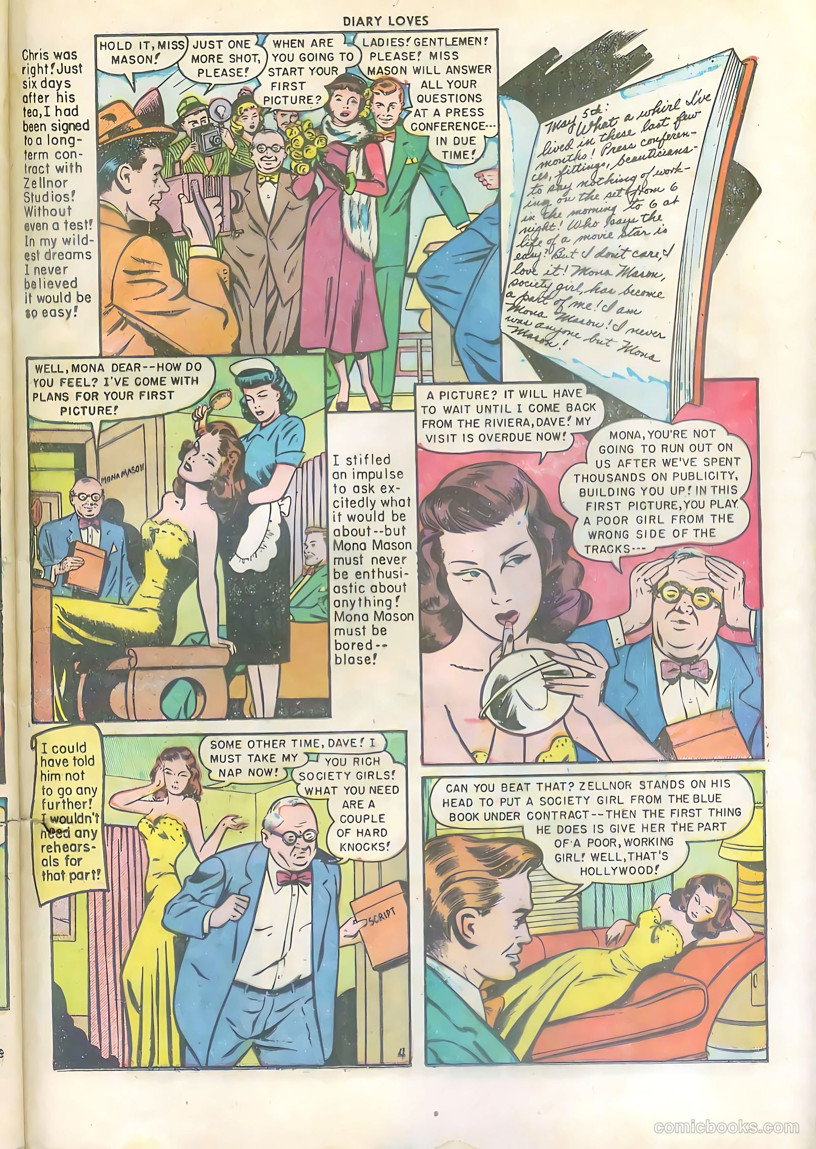 Diary Loves #13 (1951) — page 29 of 36